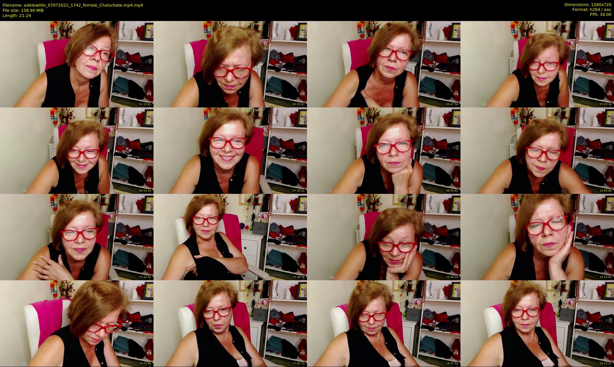 adelewildx — 22 minute Chaturbate female cam show recording, 720p, Jul 7, 2022