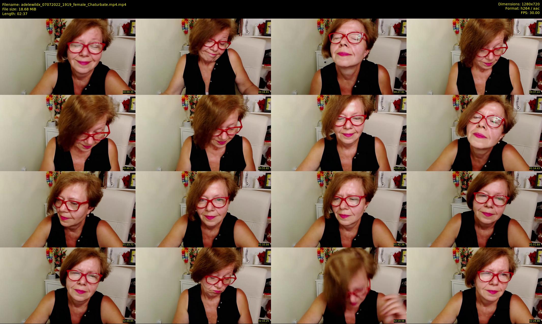adelewildx — 3 minute Chaturbate female cam show recording, 720p, Jul 7, 2022