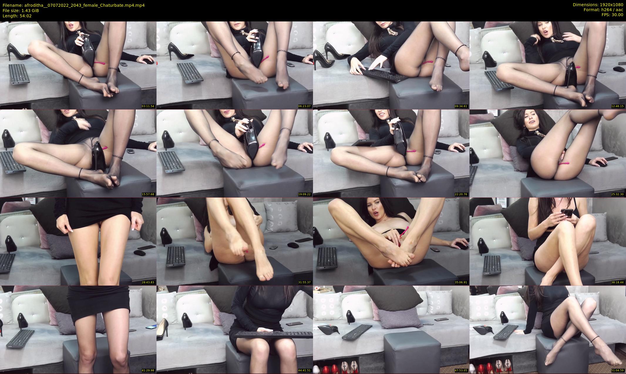 afroditha_ — 55 minute Chaturbate female cam show recording, 1080p, Jul 7, 2022