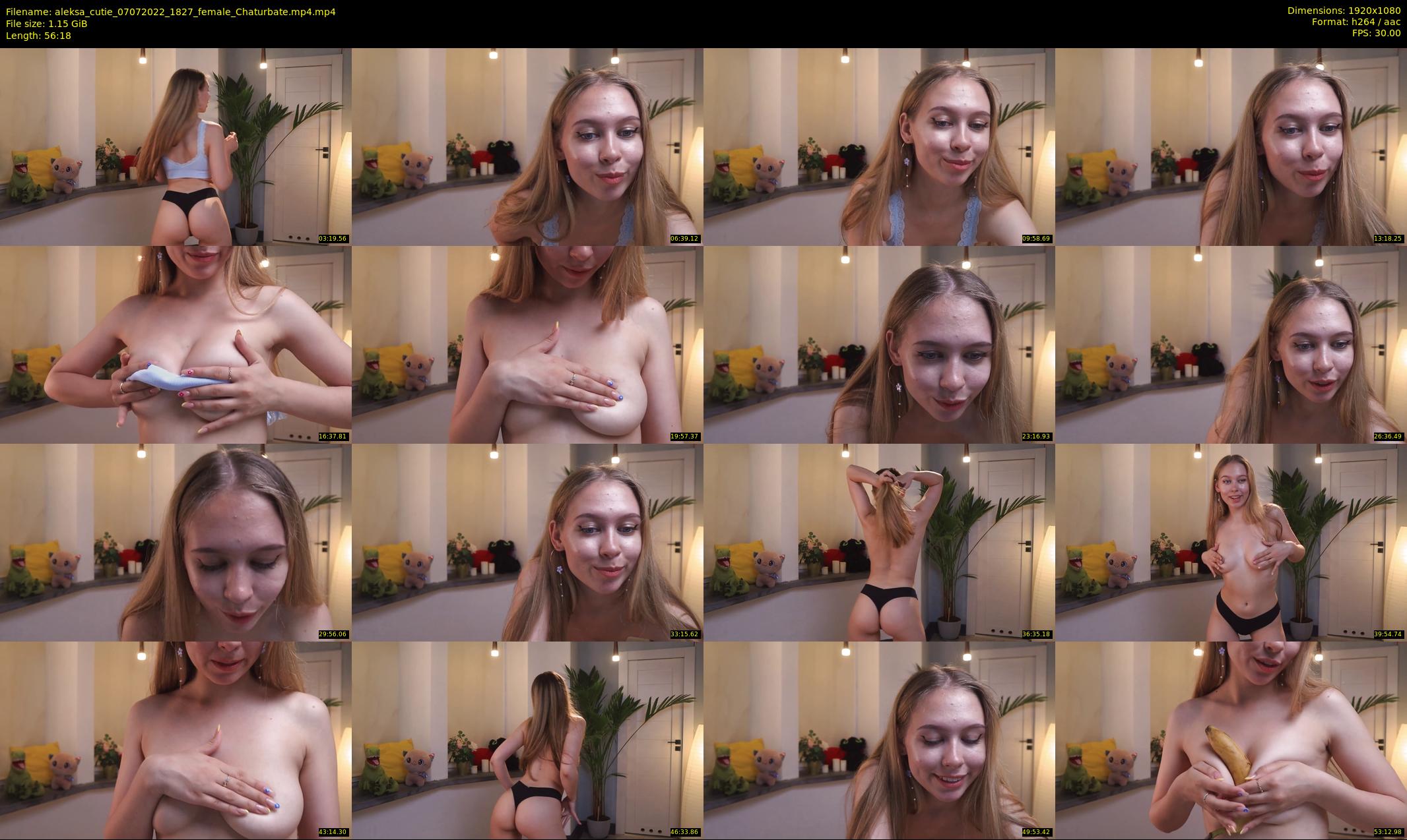 aleksa_cutie — 57 minute Chaturbate female cam show recording, 1080p, Jul 7, 2022