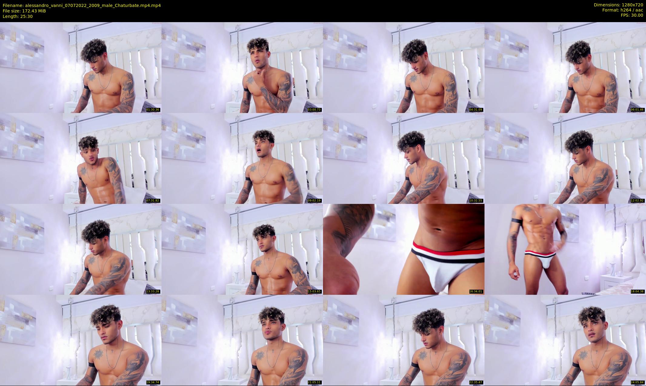 alessandro_vanni — 26 minute Chaturbate male cam show recording, 720p, Jul 7, 2022