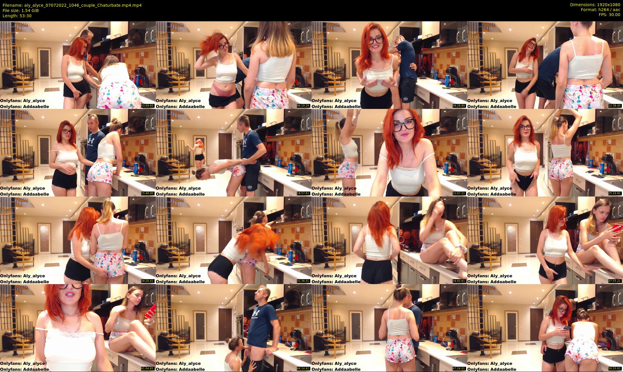 aly_alyce — 54 minute Chaturbate female cam show recording, 1080p, Jul 7, 2022