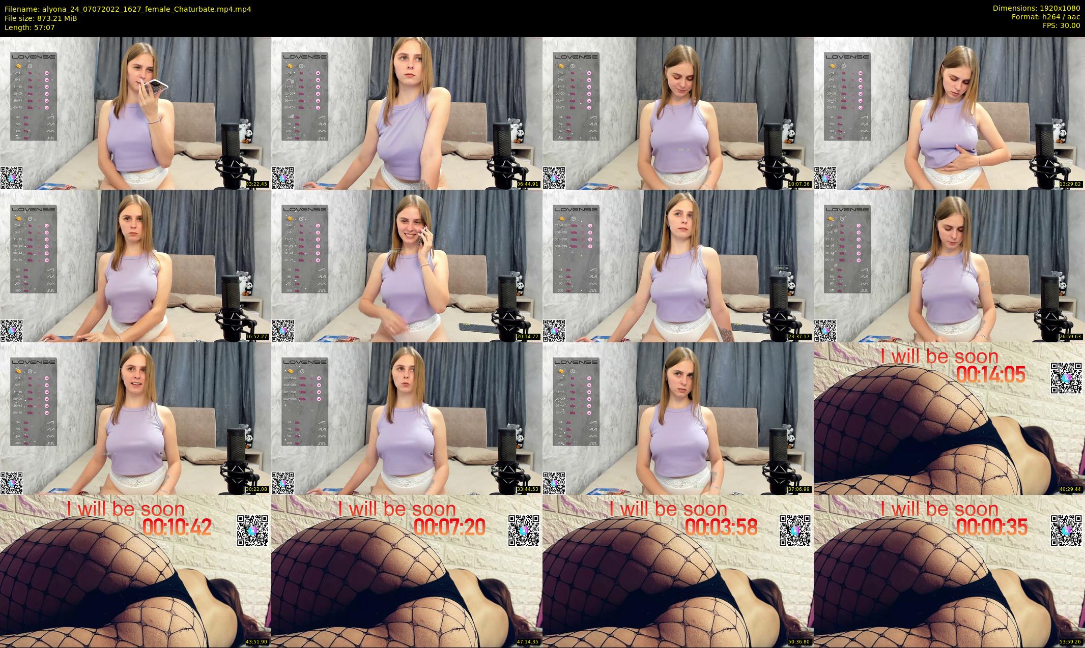 alyona_24 — 58 minute Chaturbate female cam show recording, 1080p, Jul 7, 2022