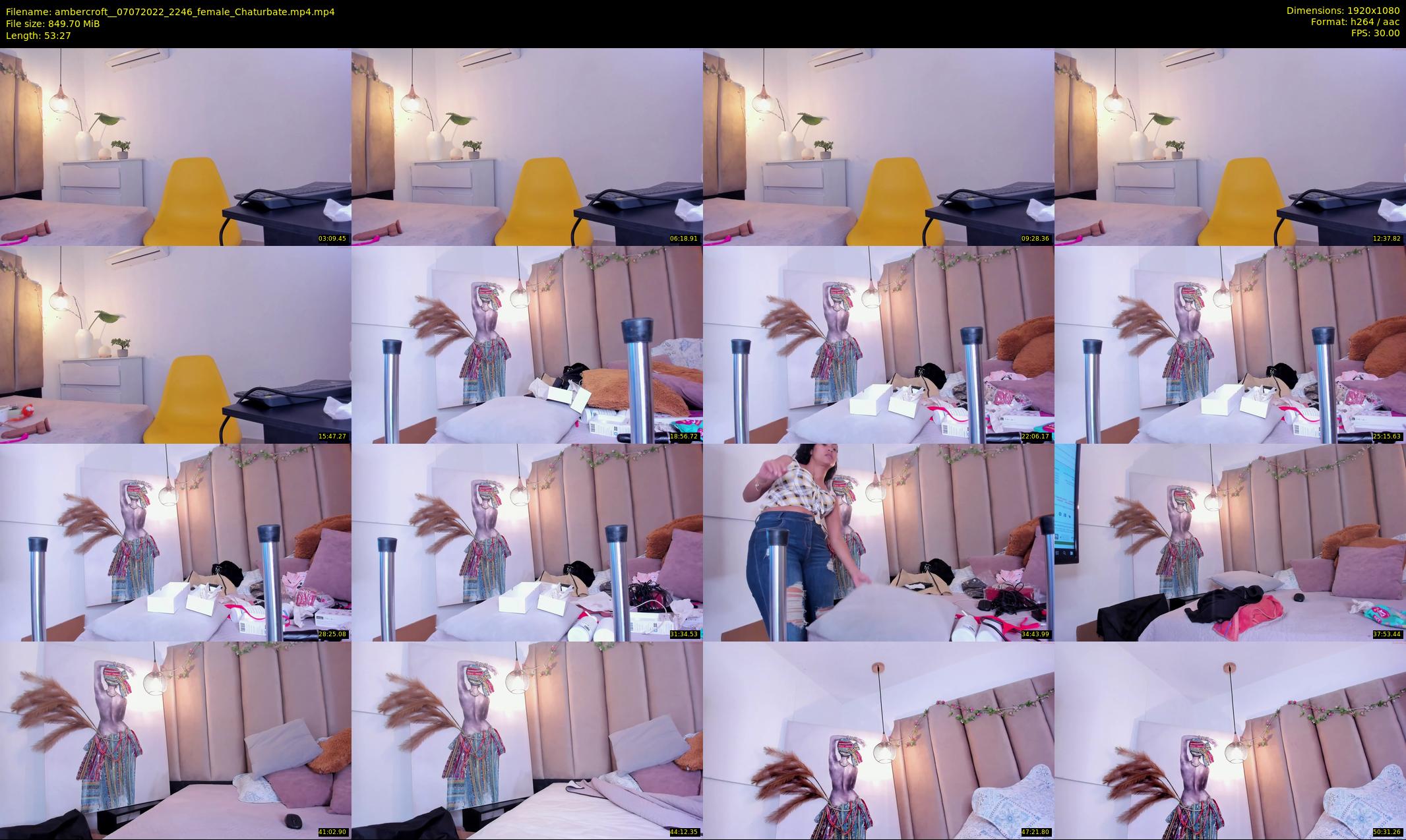 ambercroft_ — 54 minute Chaturbate female cam show recording, 1080p, Jul 7, 2022