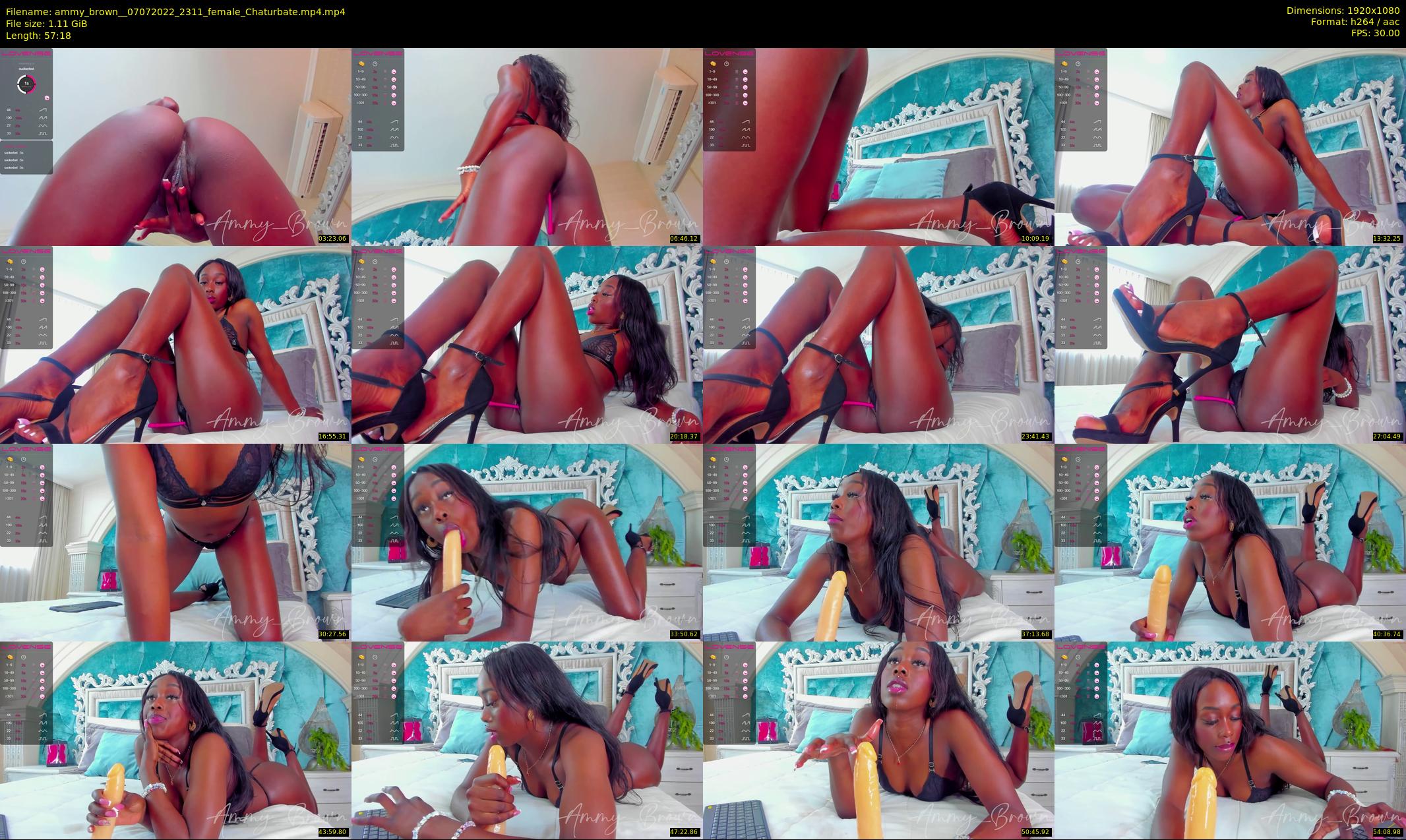 ammy_brown_ — 58 minute Chaturbate female cam show recording, 1080p, Jul 7, 2022