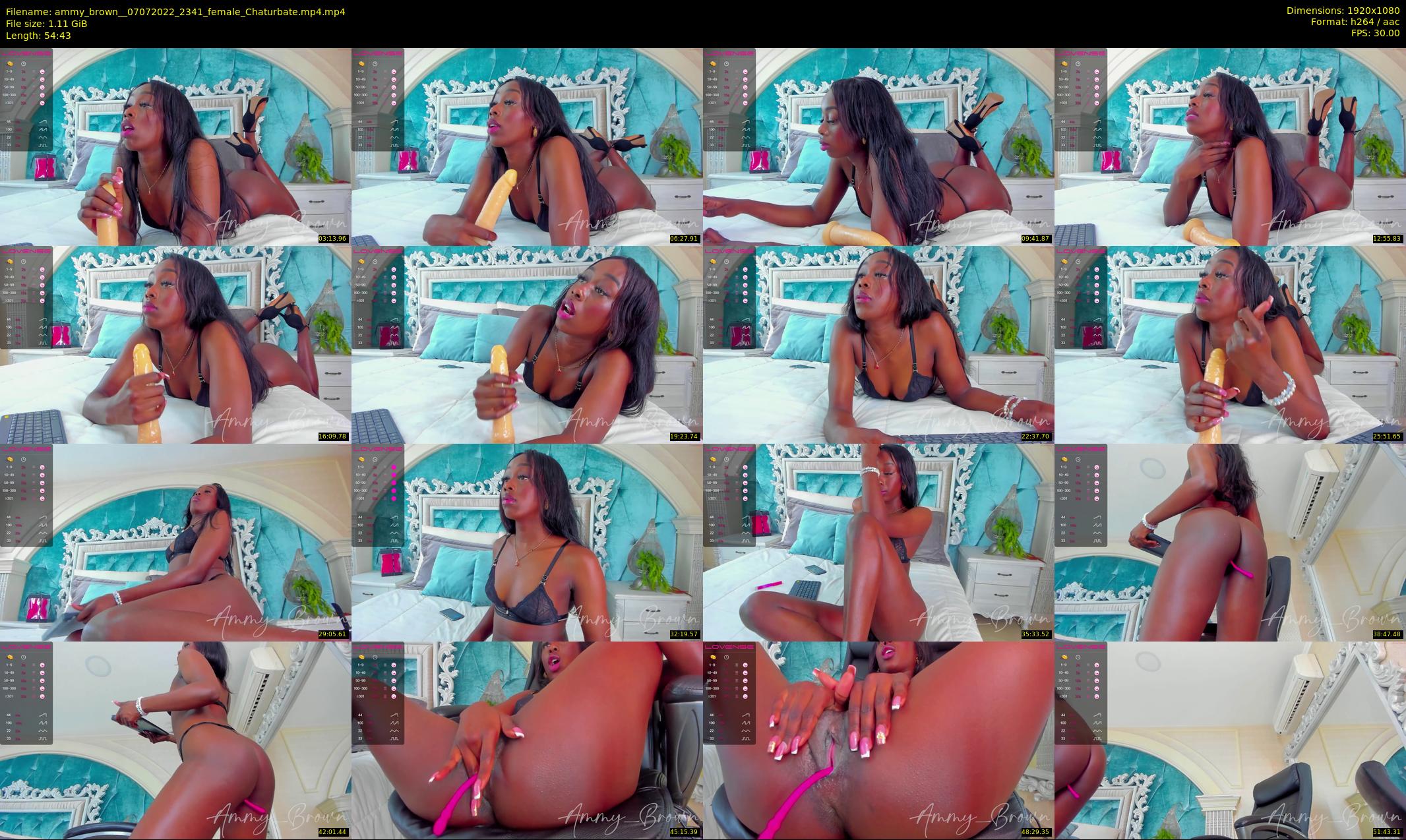 ammy_brown_ — 55 minute Chaturbate female cam show recording, 1080p, Jul 7, 2022