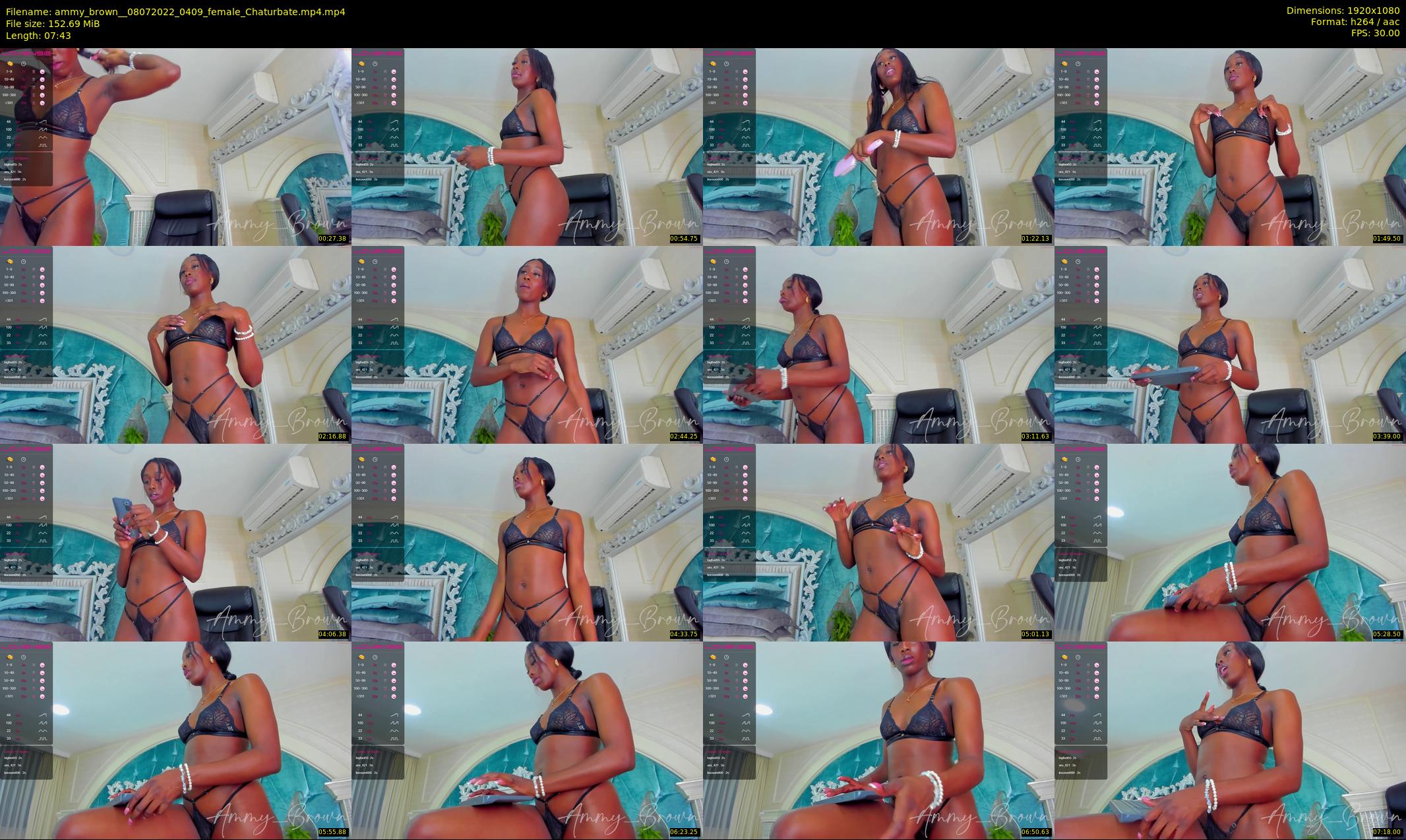 ammy_brown_ — 8 minute Chaturbate female cam show recording, 1080p, Jul 8, 2022