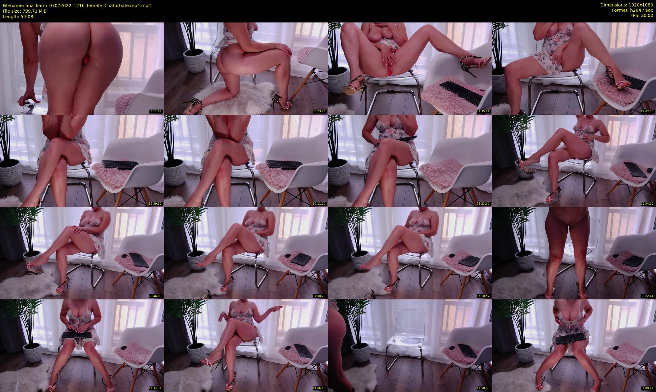ana_karin — 55 minute Chaturbate female cam show recording, 1080p, Jul 7, 2022