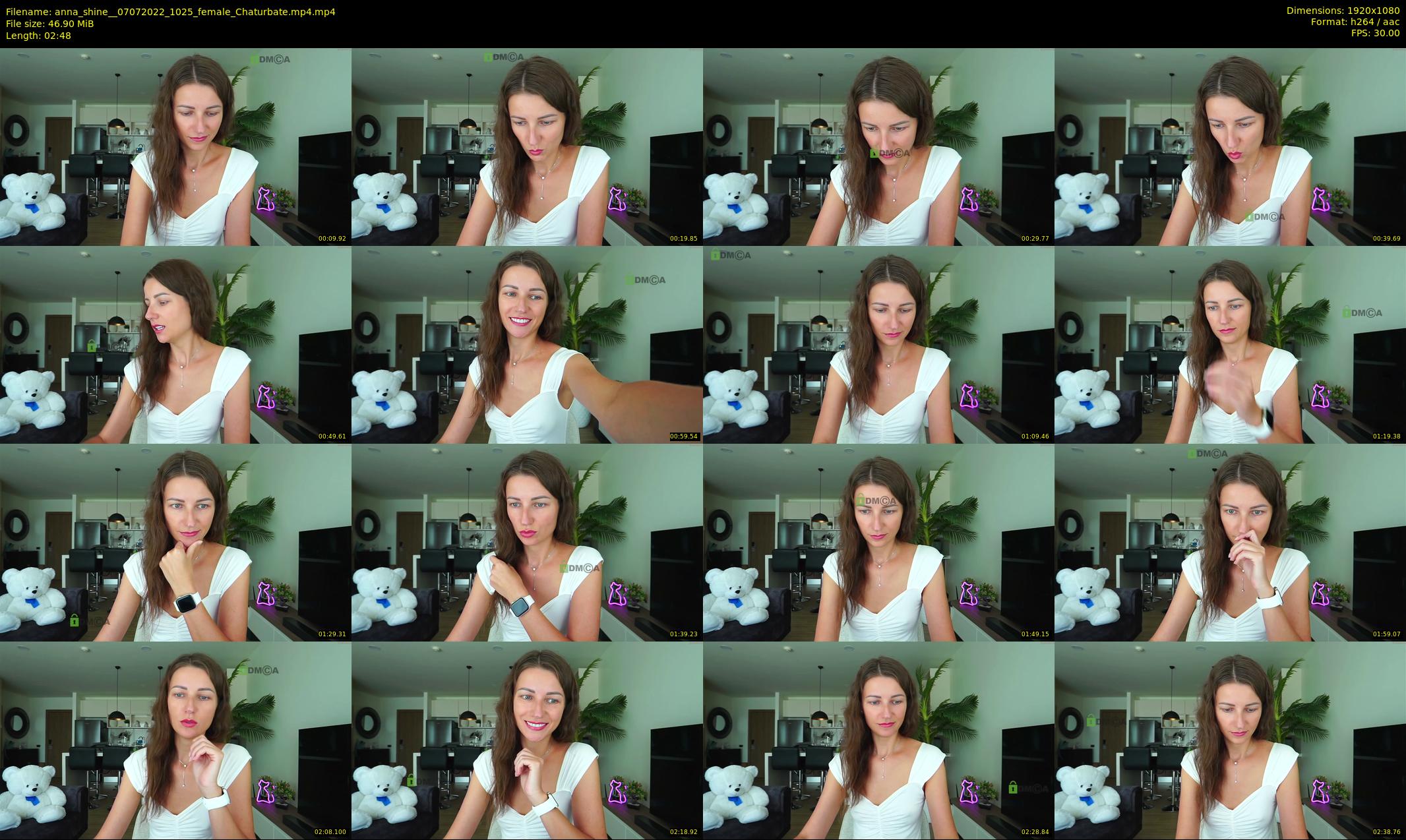 anna_shine_ — 3 minute Chaturbate female cam show recording, 1080p, Jul 7, 2022
