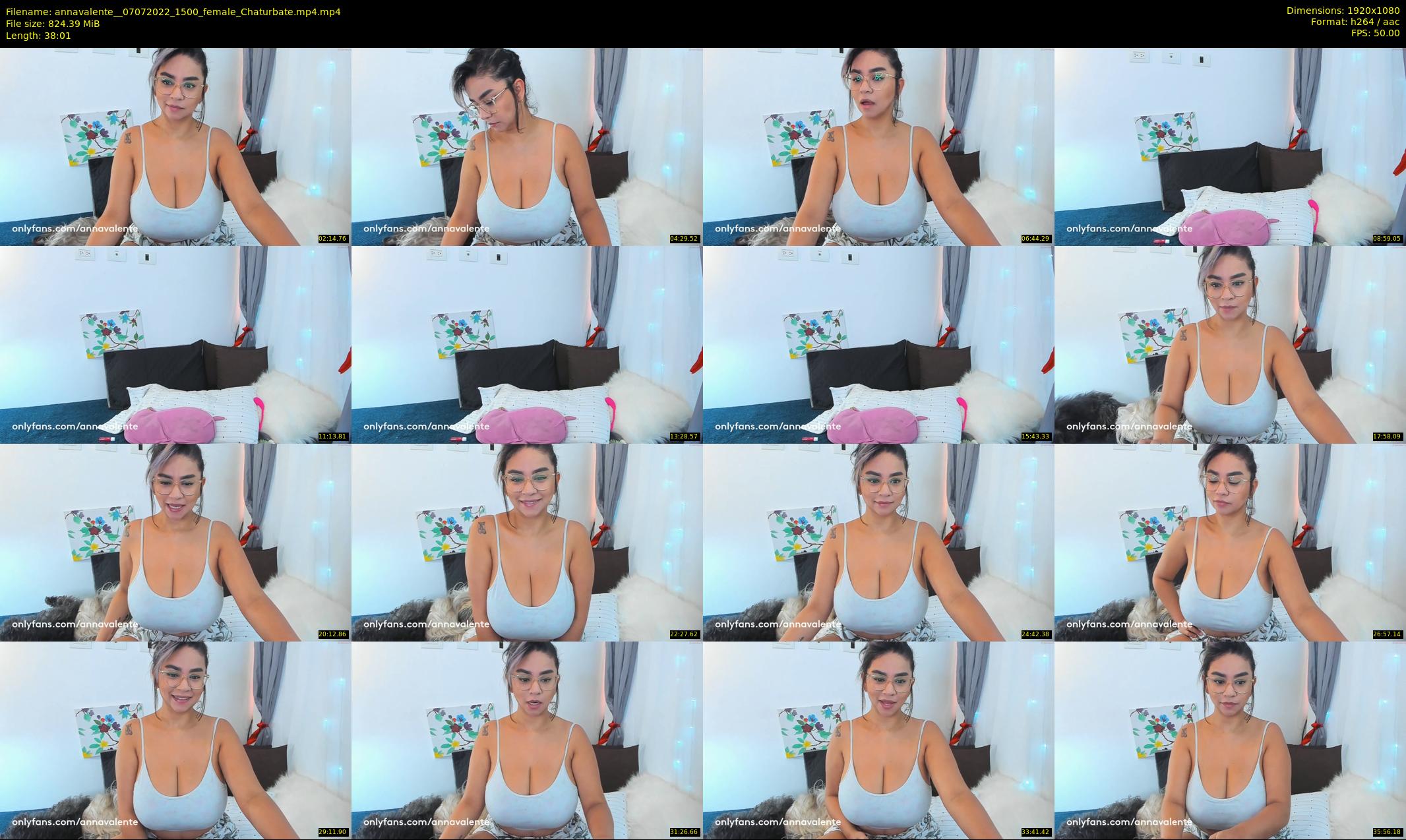 annavalente_ — 39 minute Chaturbate female cam show recording, 1080p, Jul 7, 2022