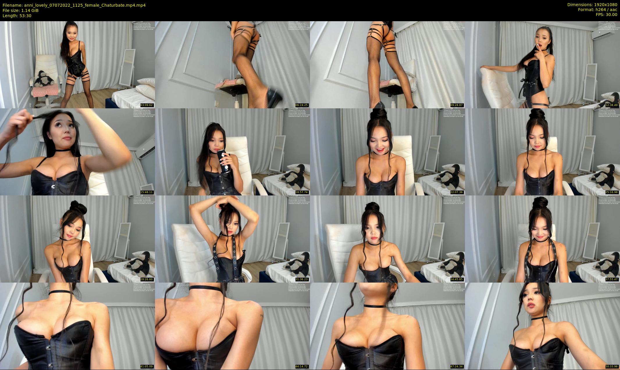 anni_lovely — 54 minute Chaturbate female cam show recording, 1080p, Jul 7, 2022
