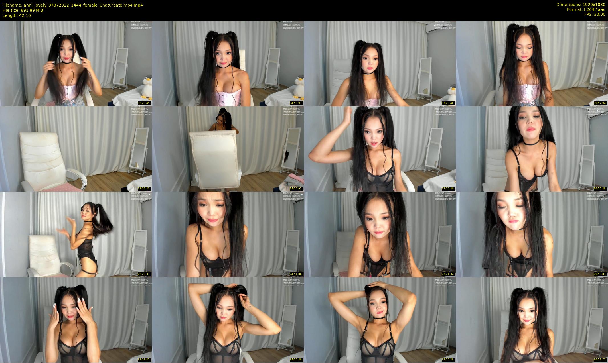 anni_lovely — 43 minute Chaturbate female cam show recording, 1080p, Jul 7, 2022