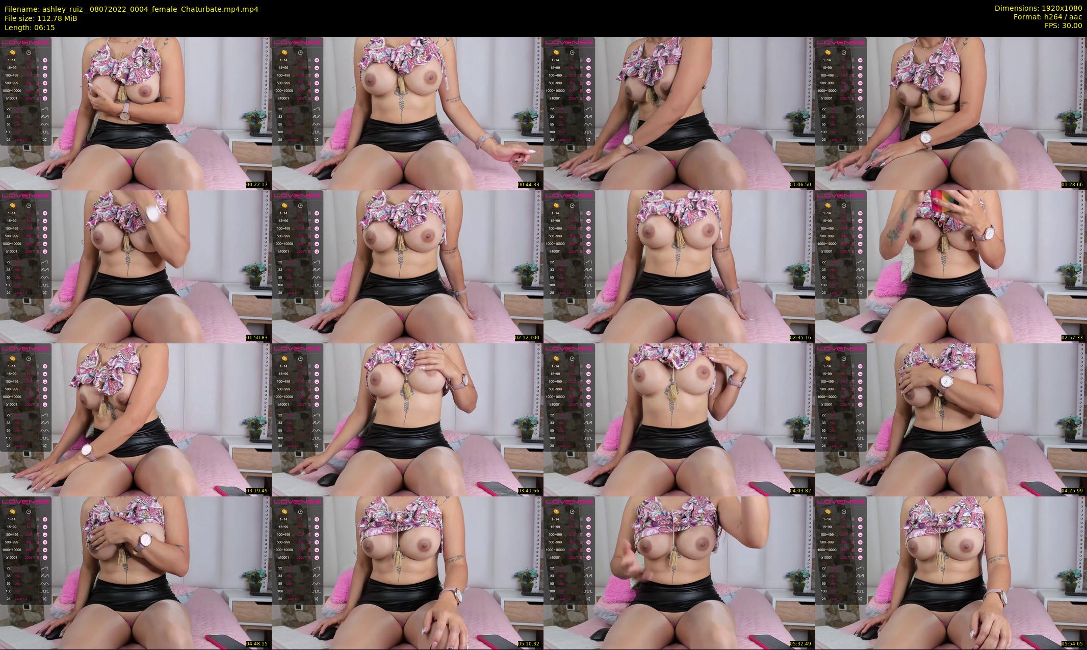 ashley_ruiz_ — 7 minute Chaturbate female cam show recording, 1080p, Jul 8, 2022