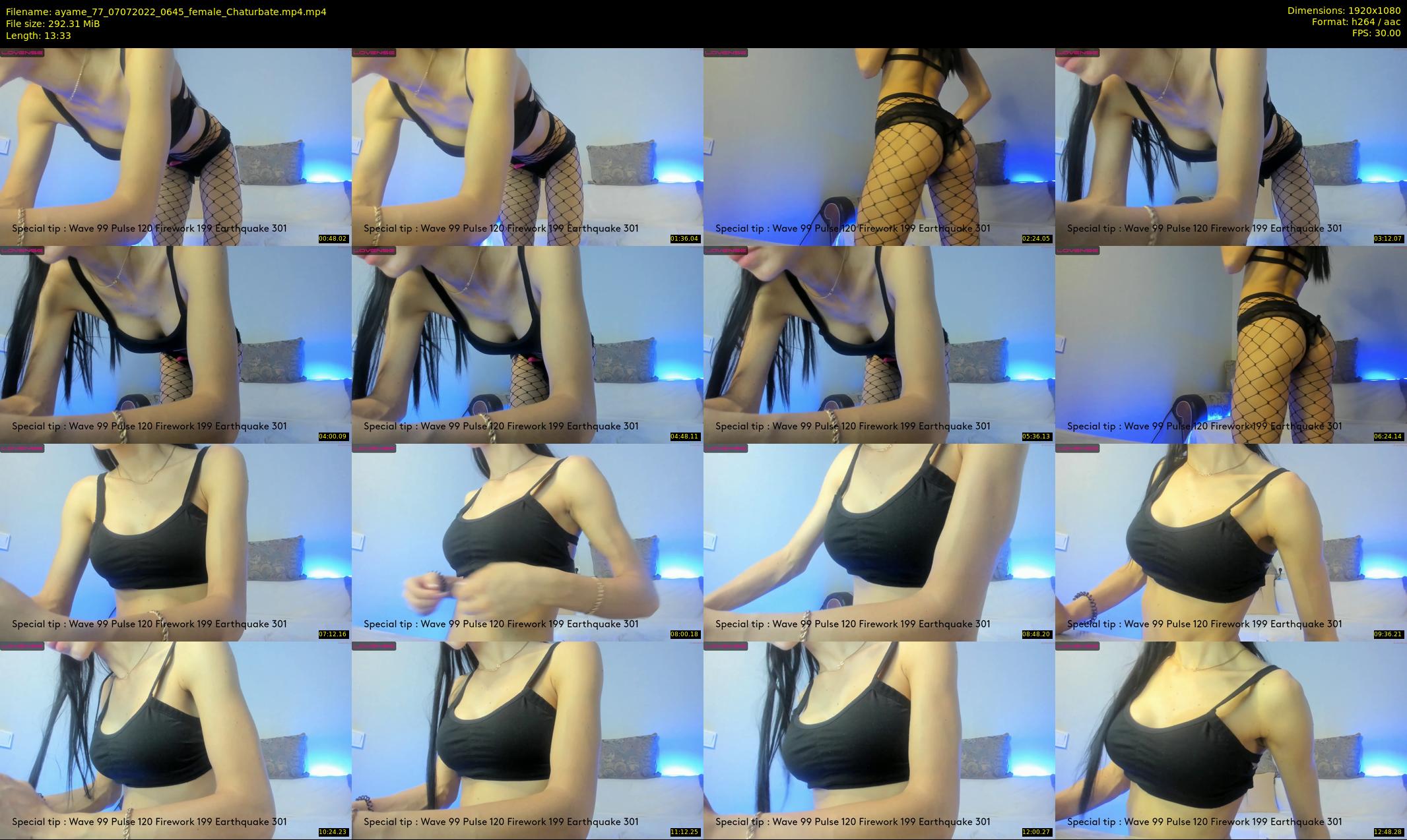 ayame_77 — 14 minute Chaturbate female cam show recording, 1080p, Jul 7, 2022