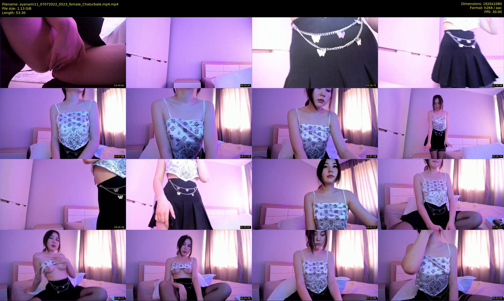 ayanami11 — 54 minute Chaturbate female cam show recording, 1080p, Jul 7, 2022