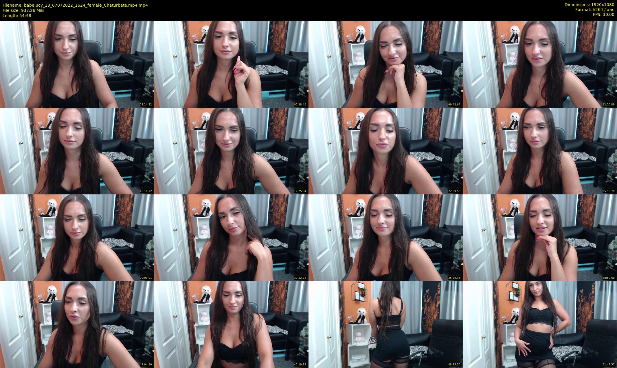 babelucy_18 — 55 minute Chaturbate female cam show recording, 1080p, Jul 7, 2022
