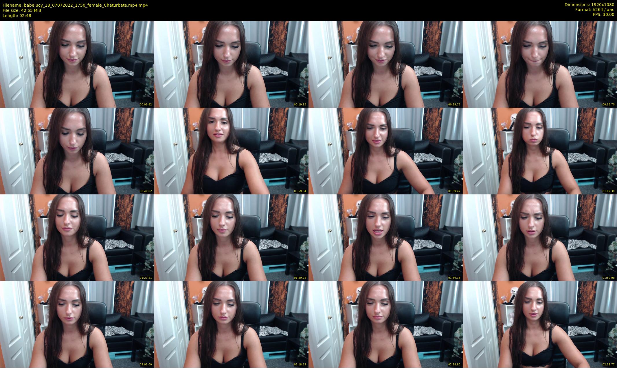 babelucy_18 — 3 minute Chaturbate female cam show recording, 1080p, Jul 7, 2022