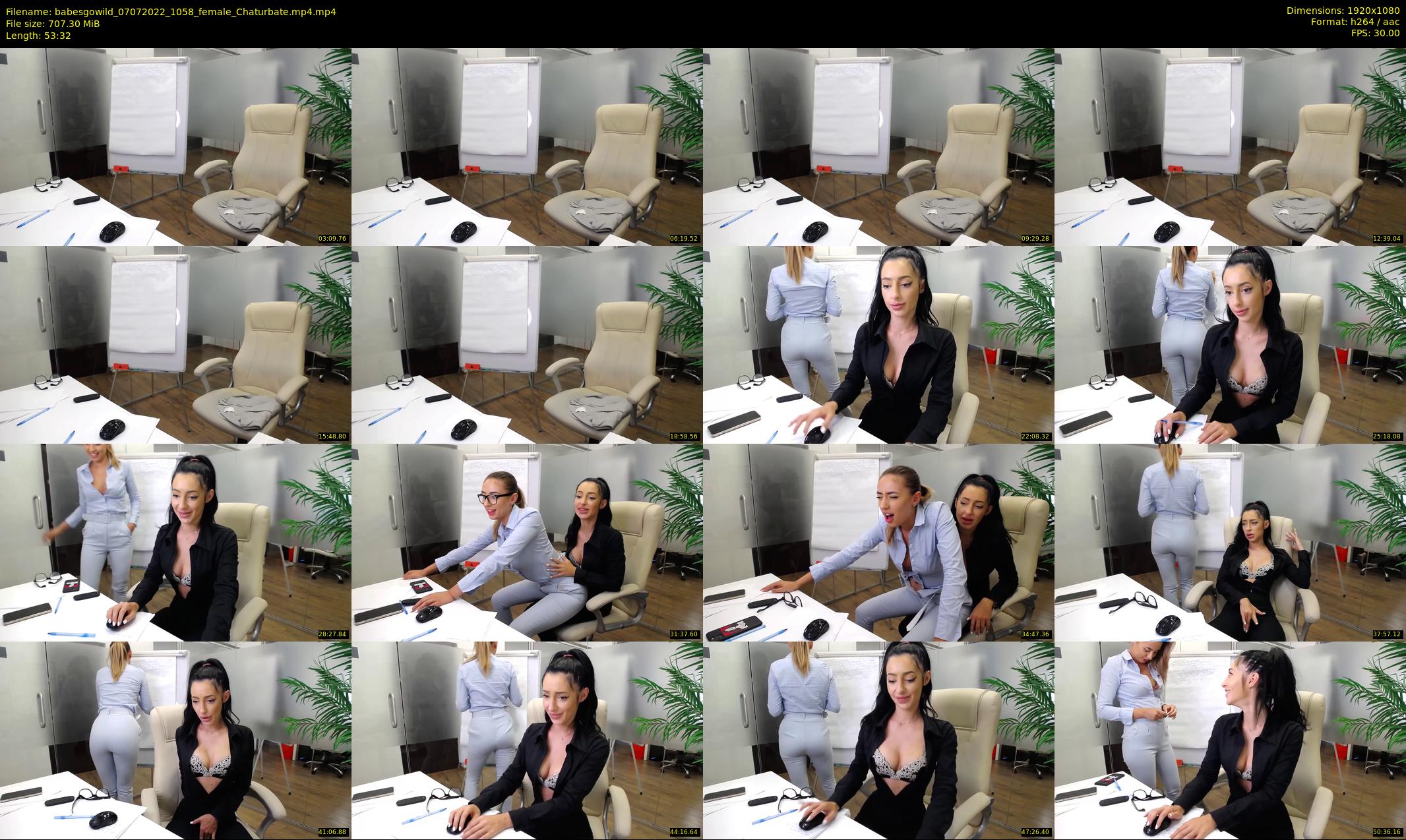 babesgowild — 54 minute Chaturbate couple cam show recording, 1080p, Jul 7, 2022
