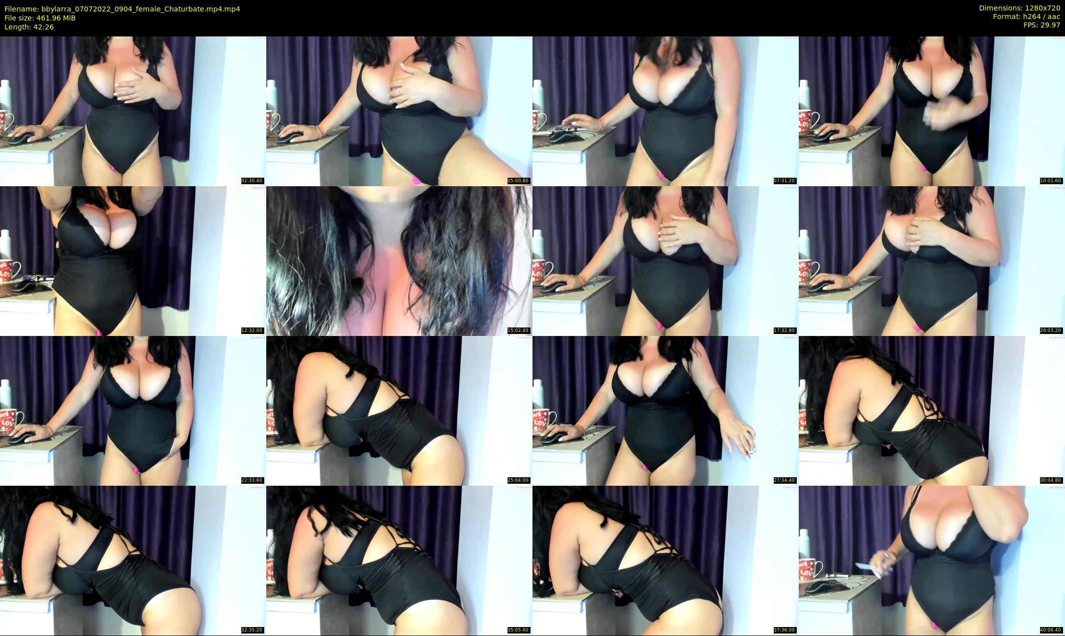 bbylarra — 43 minute Chaturbate couple cam show recording, 720p, Jul 7, 2022