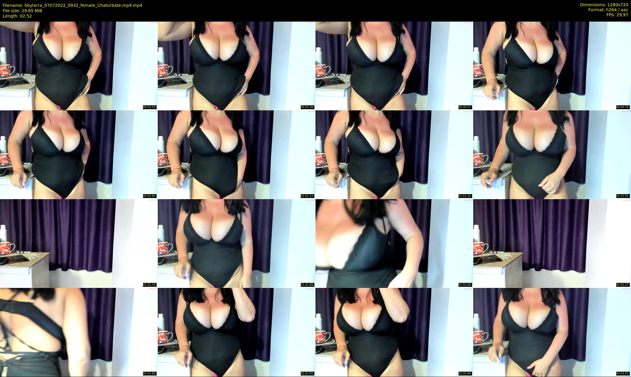 bbylarra — 3 minute Chaturbate couple cam show recording, 720p, Jul 7, 2022