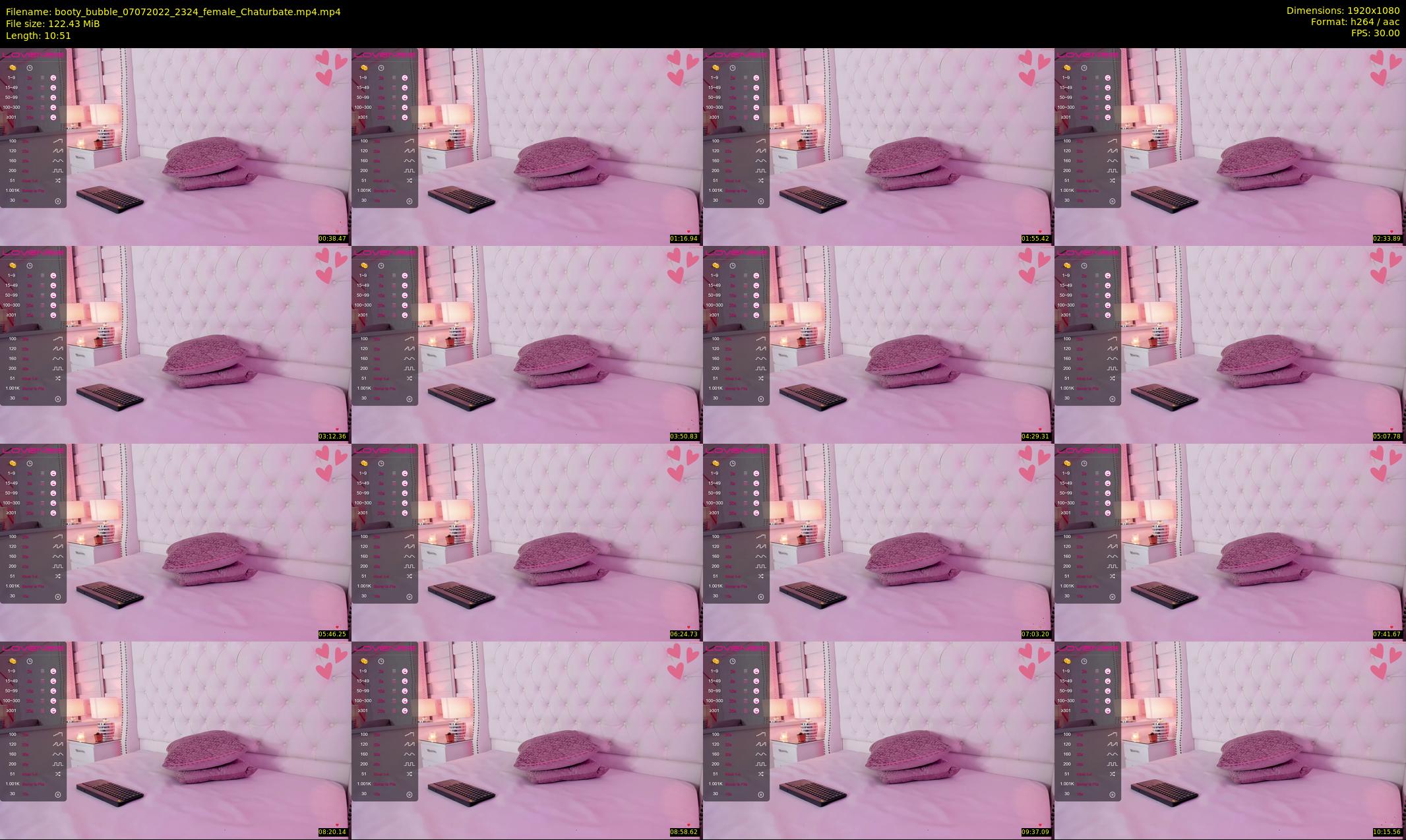 booty_bubble — 11 minute Chaturbate female cam show recording, 1080p, Jul 7, 2022