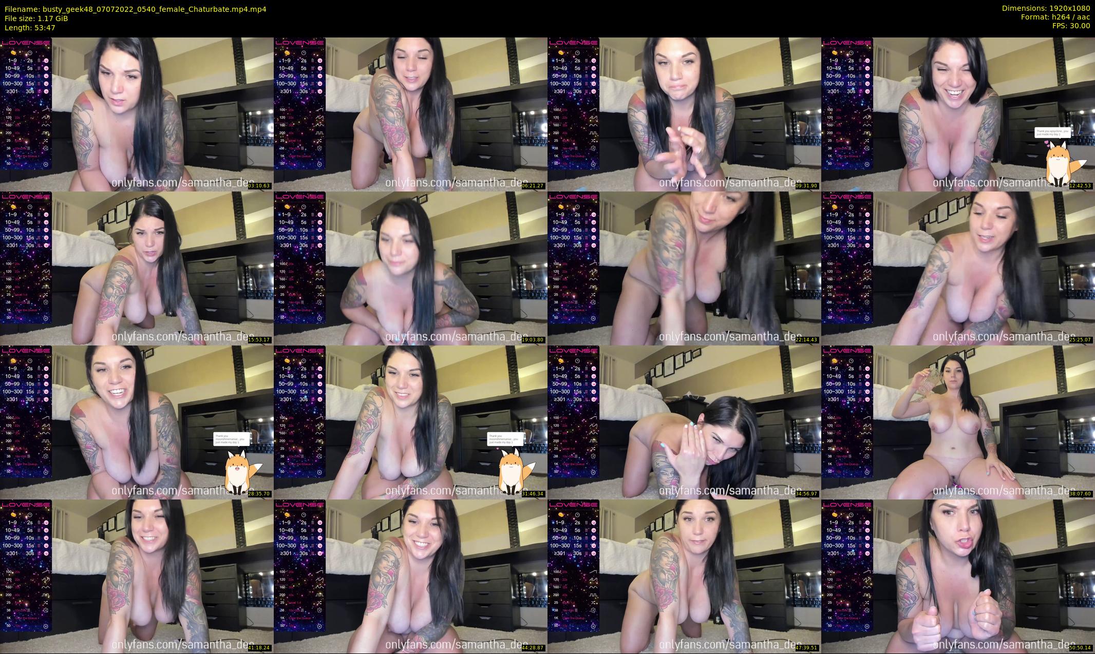 busty_geek48 — 54 minute Chaturbate female cam show recording, 1080p, Jul 7, 2022