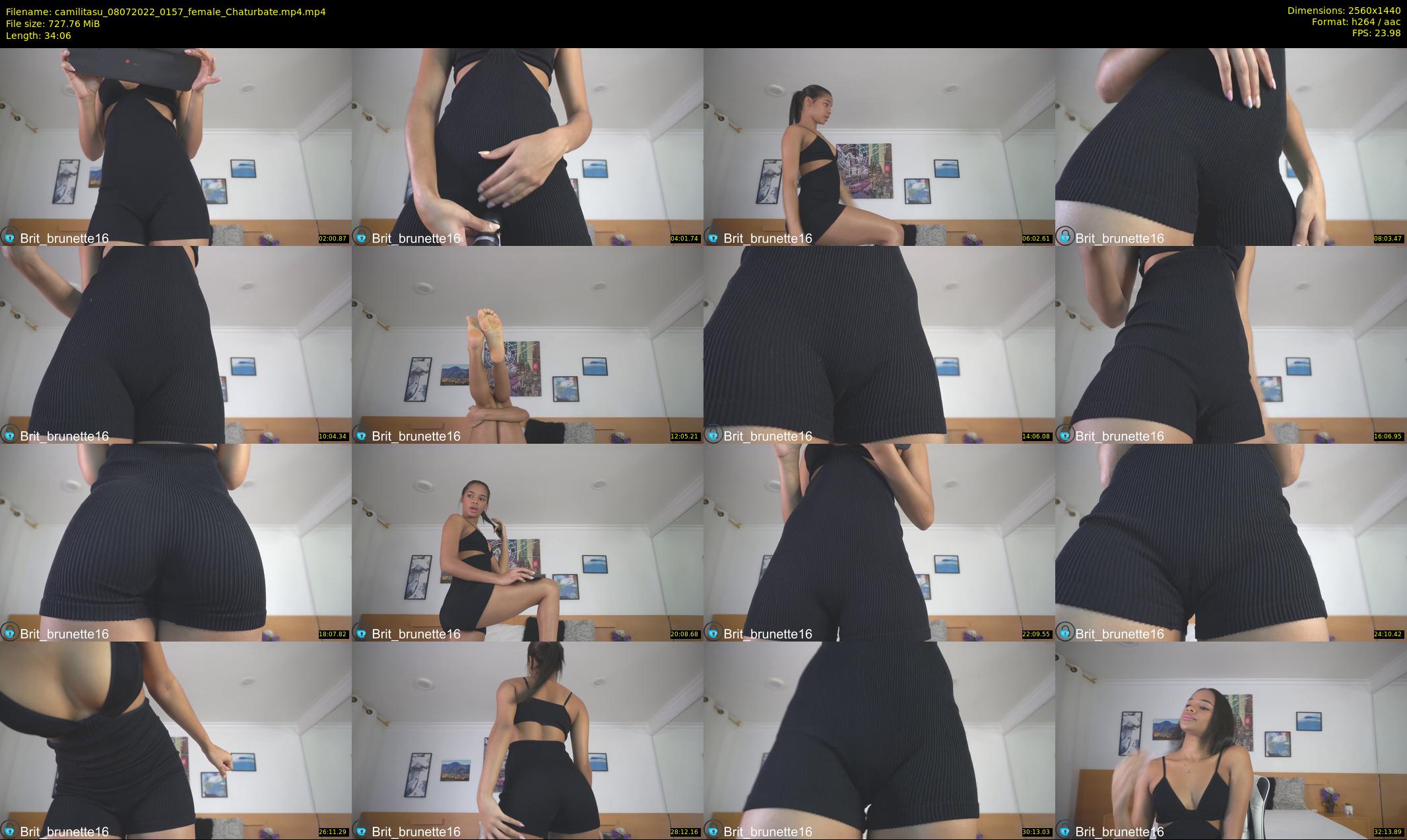 camilitasu — 35 minute Chaturbate female cam show recording, 1080p, Jul 8, 2022