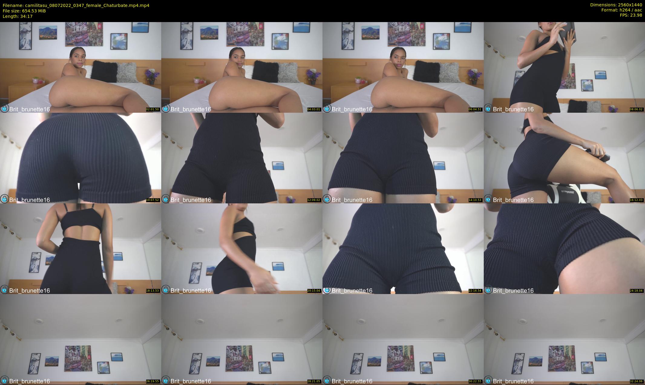 camilitasu — 35 minute Chaturbate female cam show recording, 1080p, Jul 8, 2022