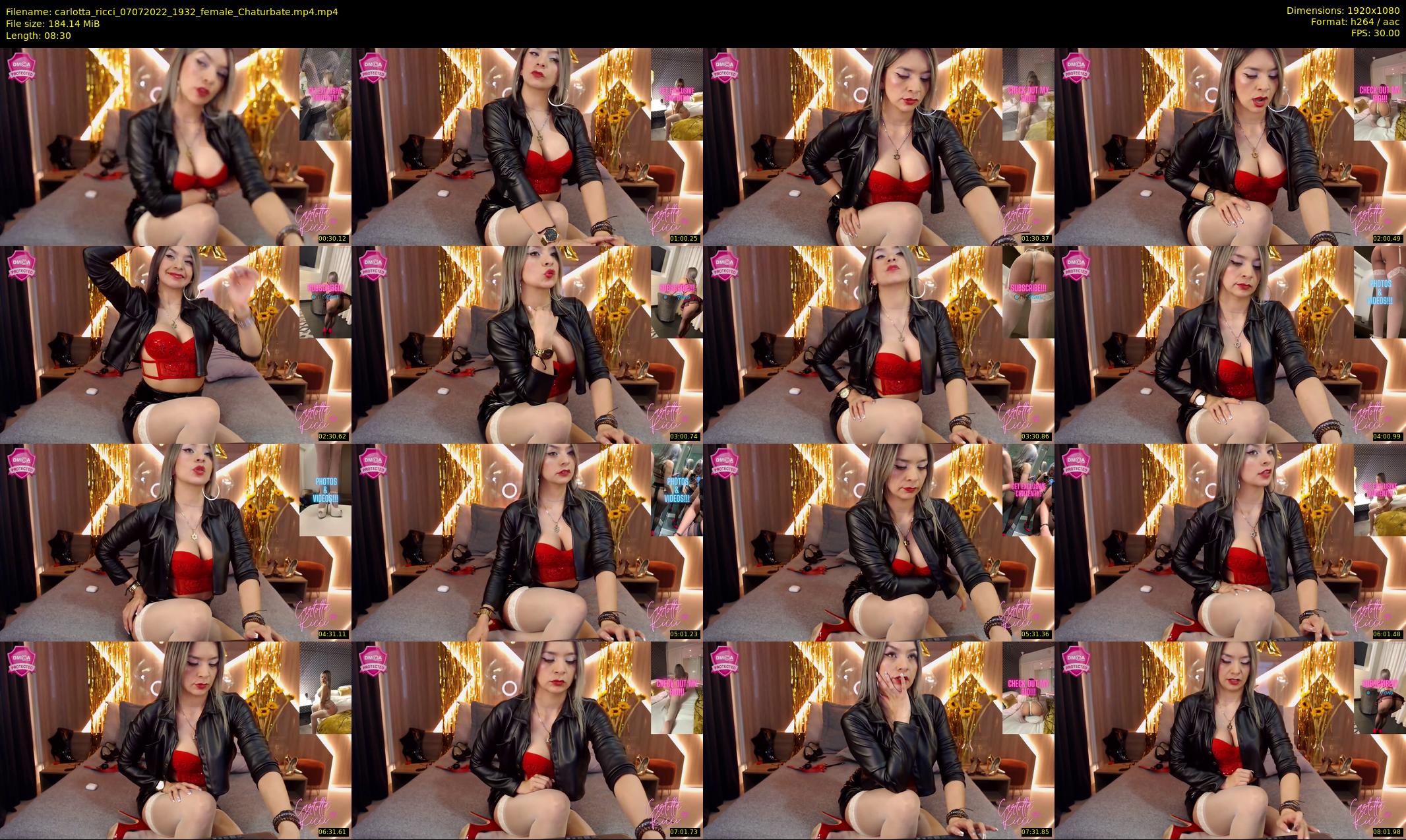 carlotta_ricci — 9 minute Chaturbate female cam show recording, 1080p, Jul 7, 2022