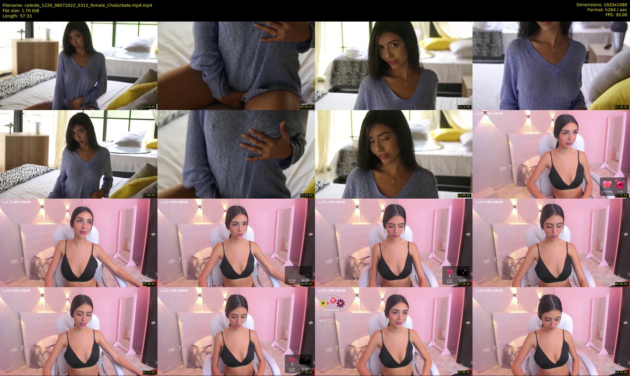 celeste_1220 — 58 minute Chaturbate female cam show recording, 1080p, Jul 8, 2022