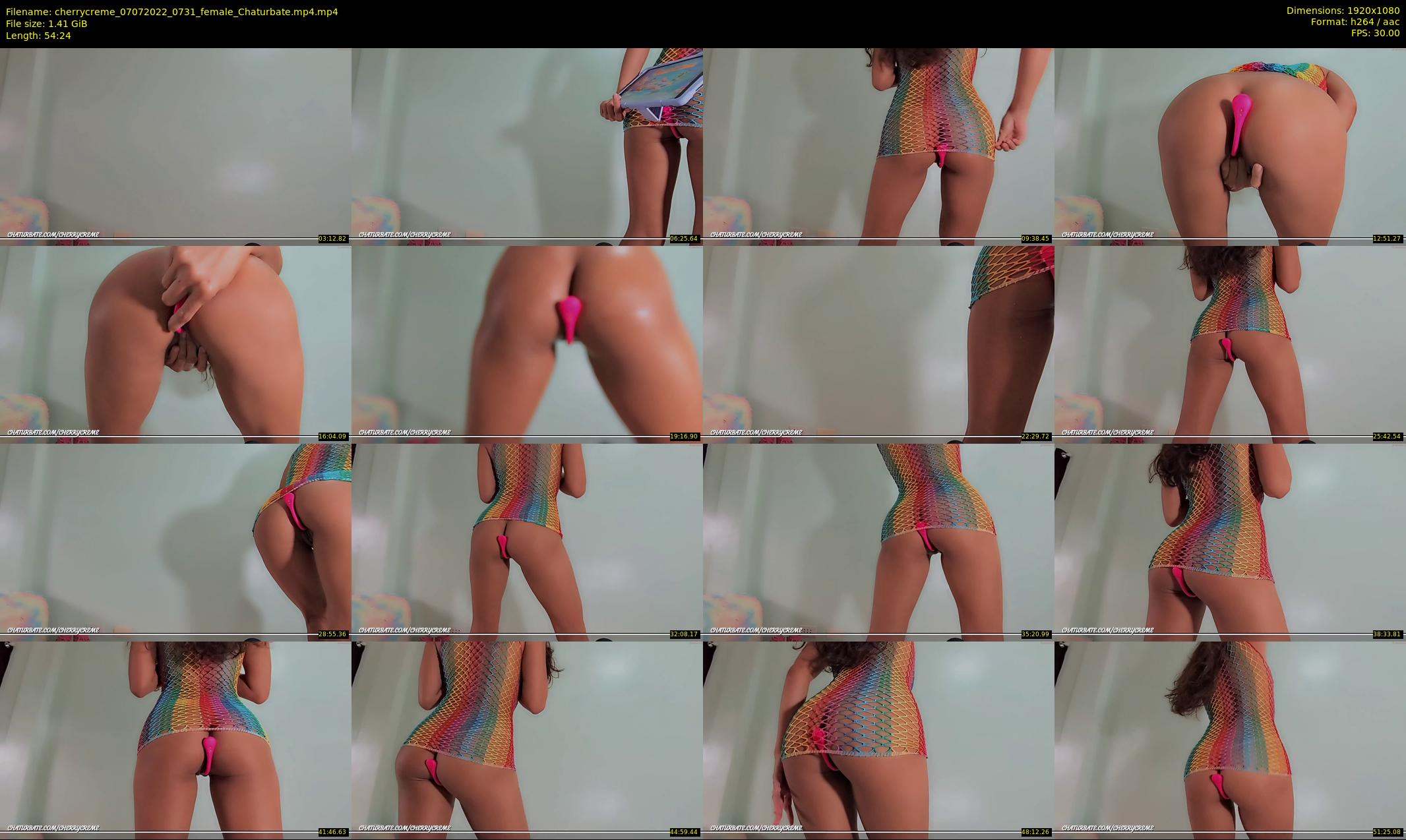 cherrycreme — 55 minute Chaturbate female cam show recording, 1080p, Jul 7, 2022