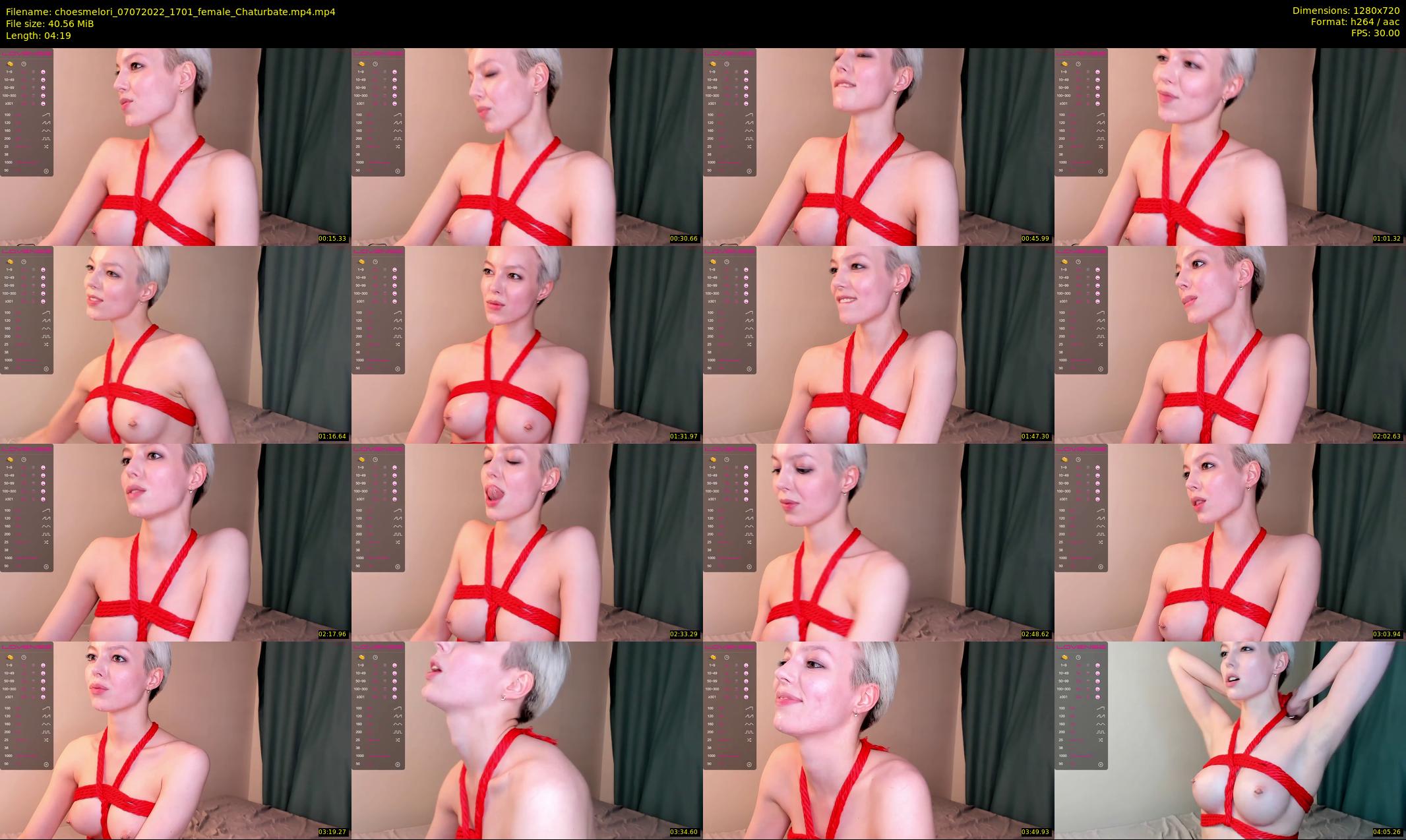 choesmelori — 5 minute Chaturbate couple cam show recording, 720p, Jul 7, 2022