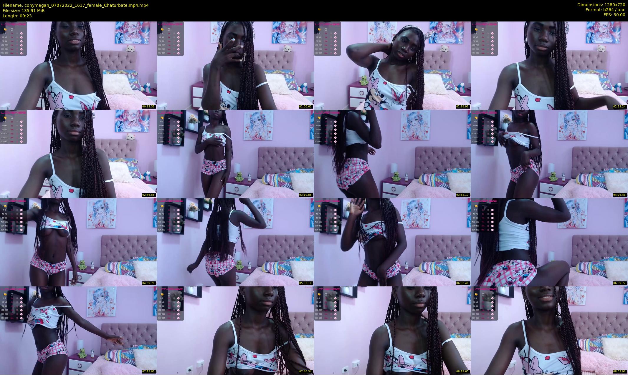 conymegan — 10 minute Chaturbate female cam show recording, 720p, Jul 7, 2022