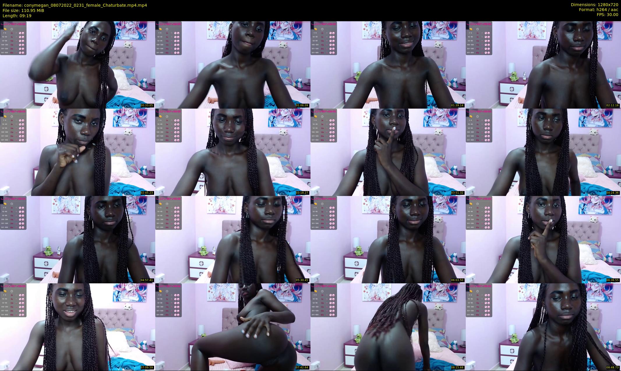 conymegan — 10 minute Chaturbate female cam show recording, 720p, Jul 8, 2022