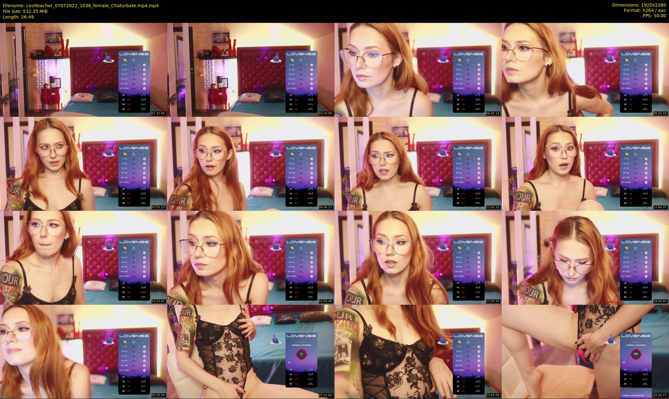 coolteacher — 27 minute Chaturbate female cam show recording, 1080p, Jul 7, 2022