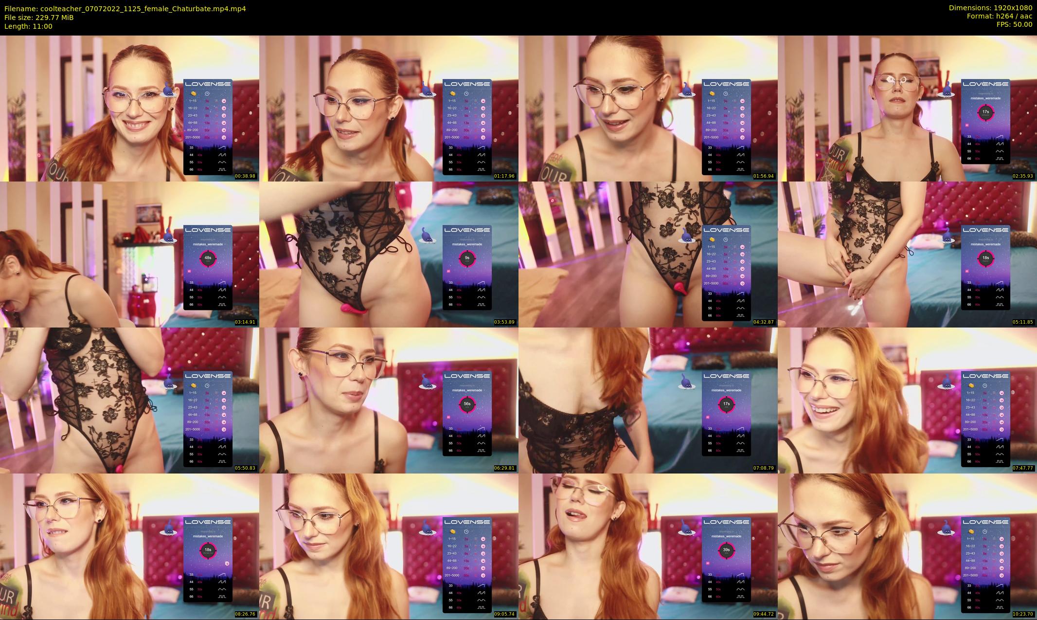 coolteacher — 11 minute Chaturbate female cam show recording, 1080p, Jul 7, 2022