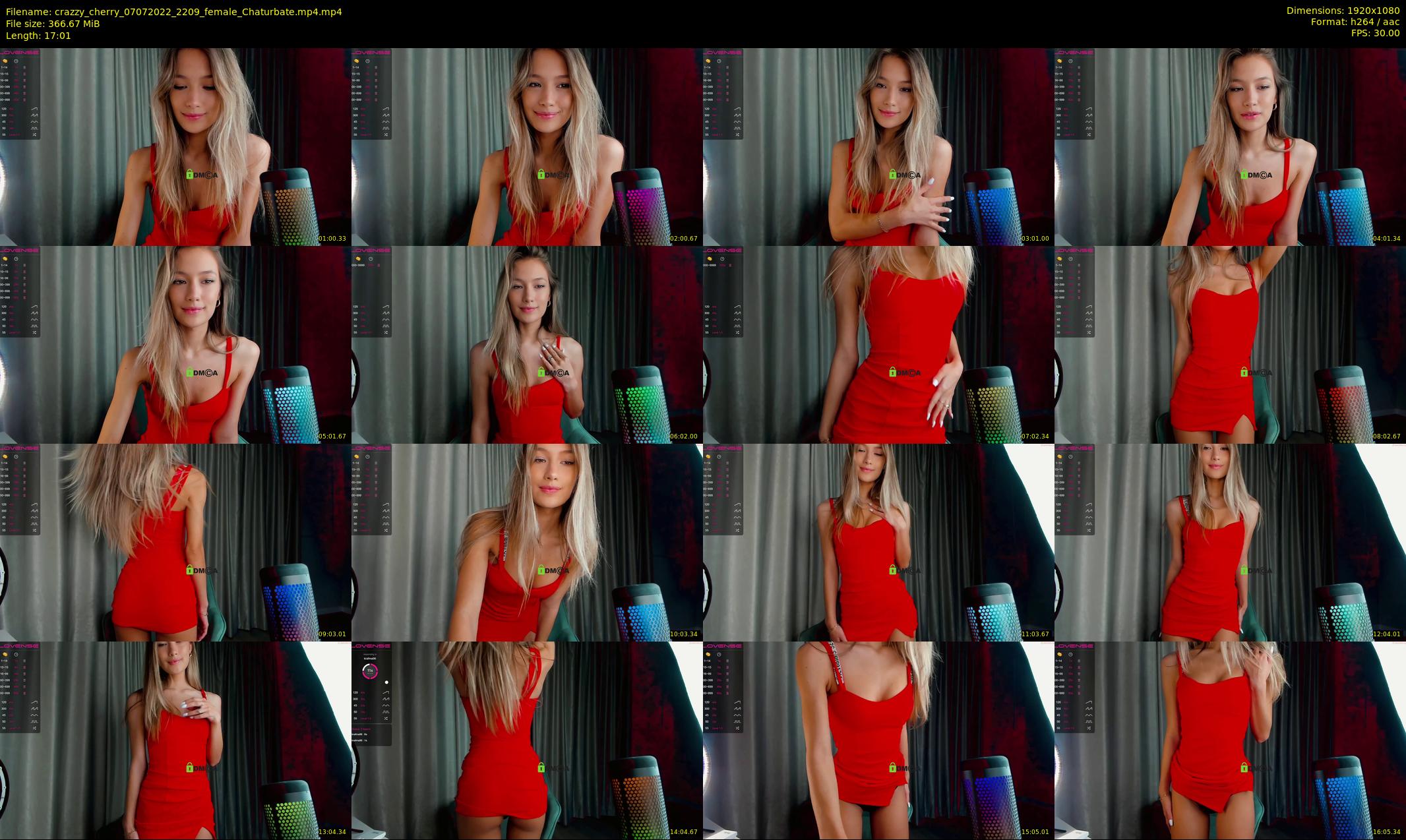 crazzy_cherry — 18 minute Chaturbate female cam show recording, 1080p, Jul 7, 2022