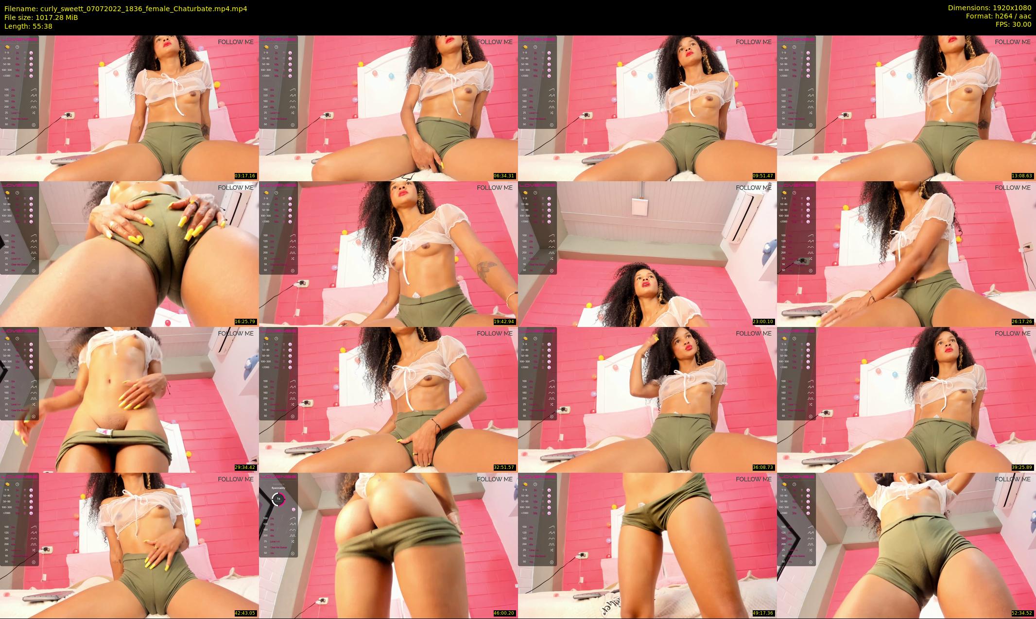 curly_sweett — 56 minute Chaturbate female cam show recording, 1080p, Jul 7, 2022