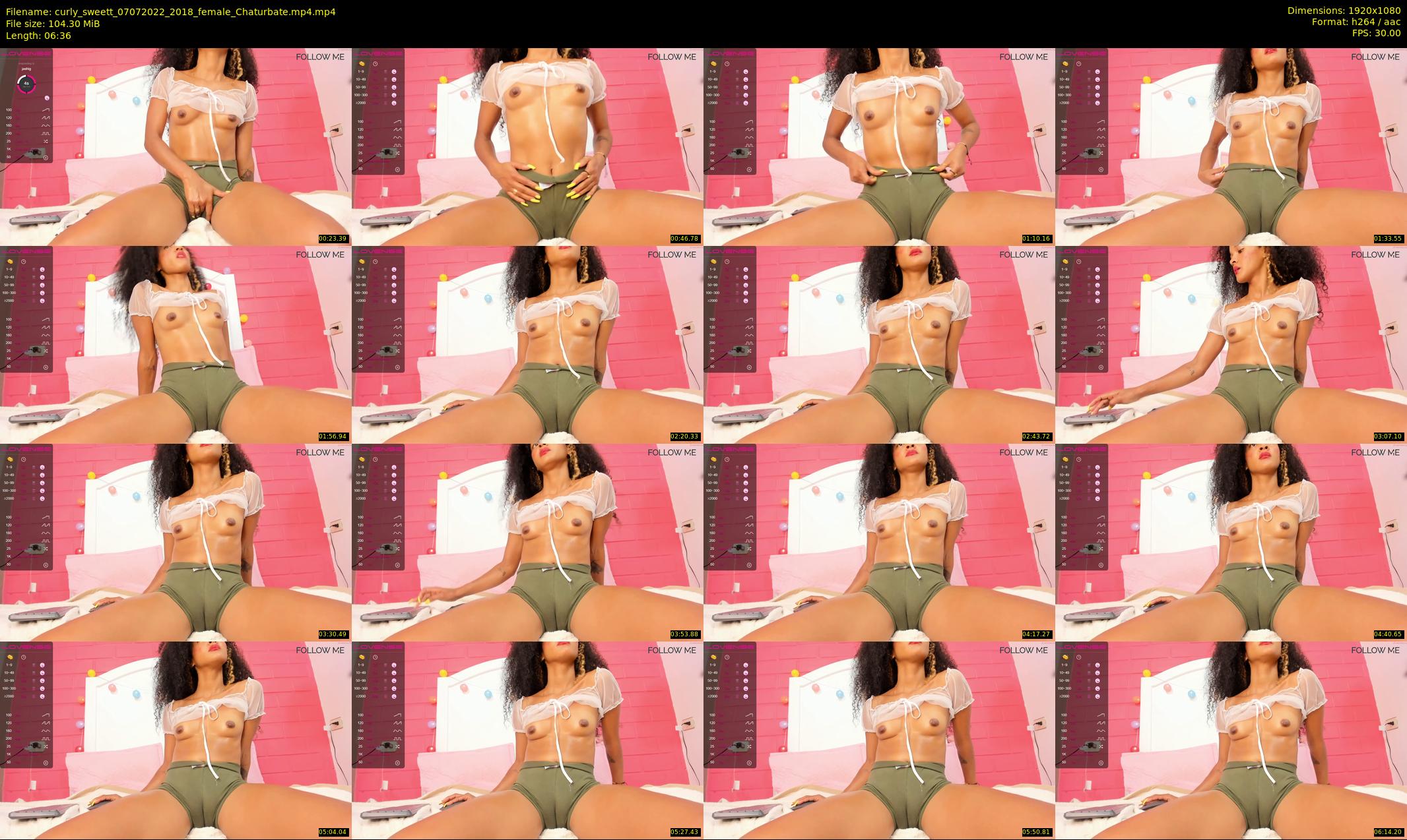 curly_sweett — 7 minute Chaturbate female cam show recording, 1080p, Jul 7, 2022