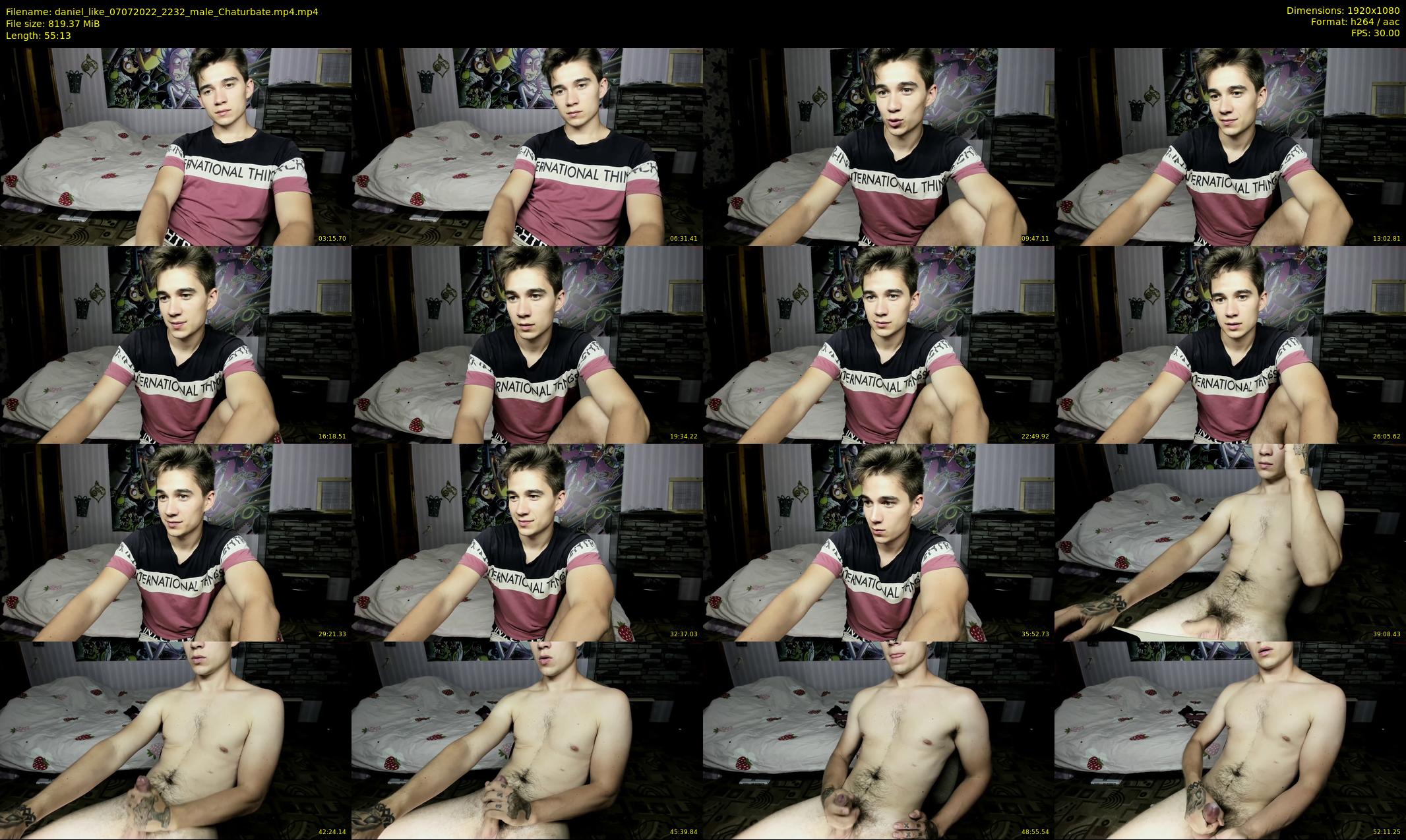 daniel_like — 56 minute Chaturbate male cam show recording, 1080p, Jul 7, 2022