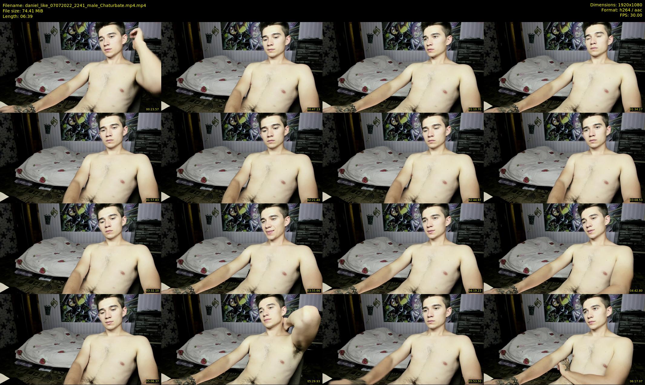 daniel_like — 7 minute Chaturbate male cam show recording, 1080p, Jul 7, 2022