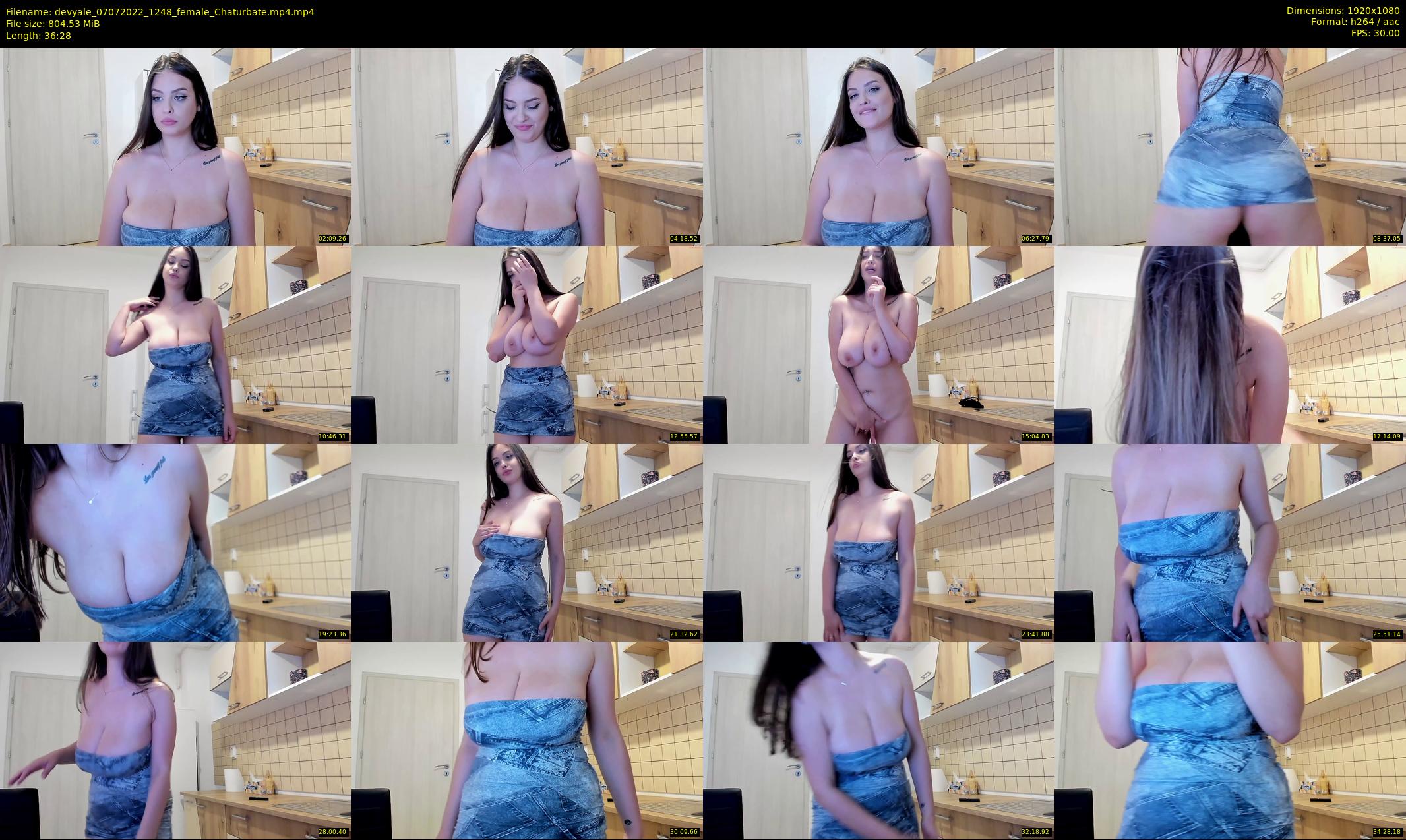 devyale — 37 minute Chaturbate female cam show recording, 1080p, Jul 7, 2022