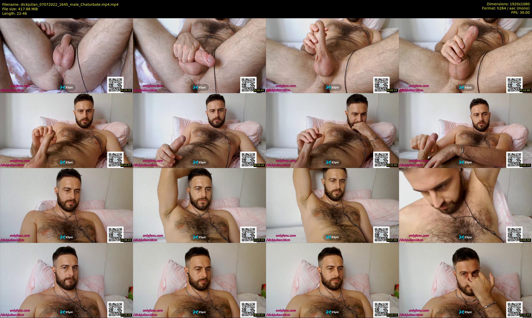 dickjulian — 23 minute Chaturbate male cam show recording, 1080p, Jul 7, 2022