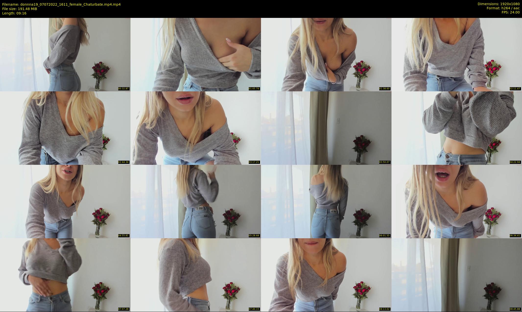 donnna19 — 10 minute Chaturbate female cam show recording, 1080p, Jul 7, 2022