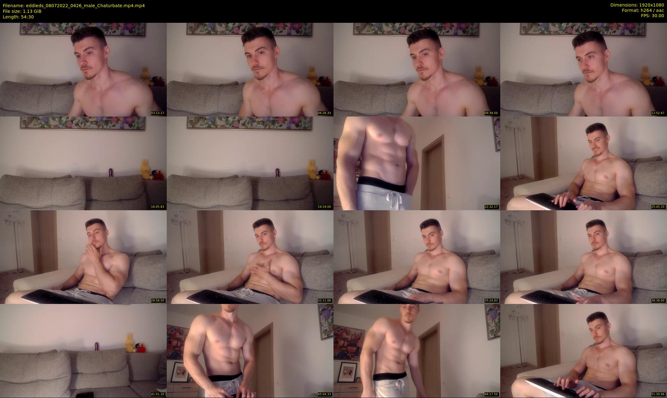 eddieds — 55 minute Chaturbate male cam show recording, 1080p, Jul 8, 2022