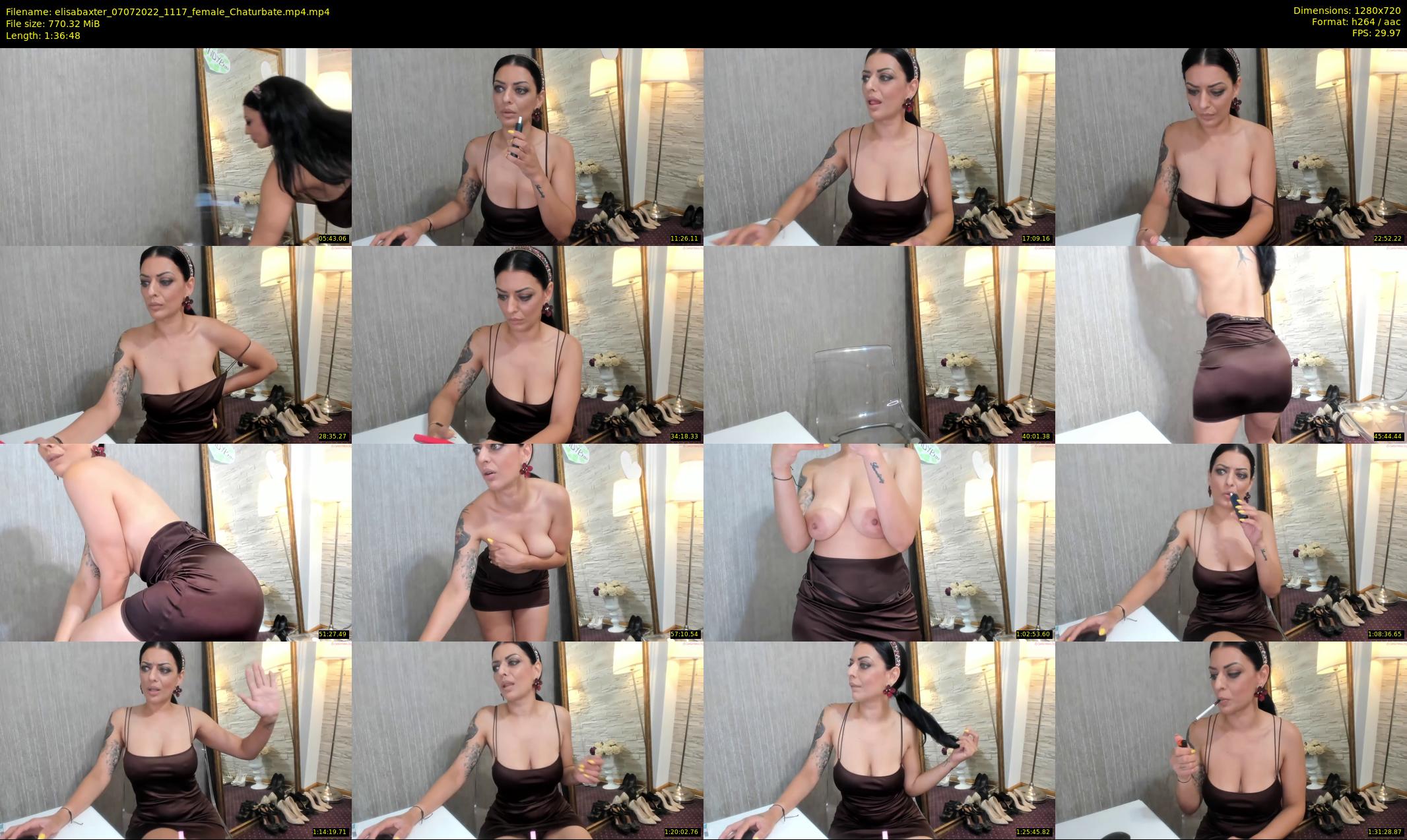 elisabaxter — 97 minute Chaturbate female cam show recording, 720p, Jul 7, 2022