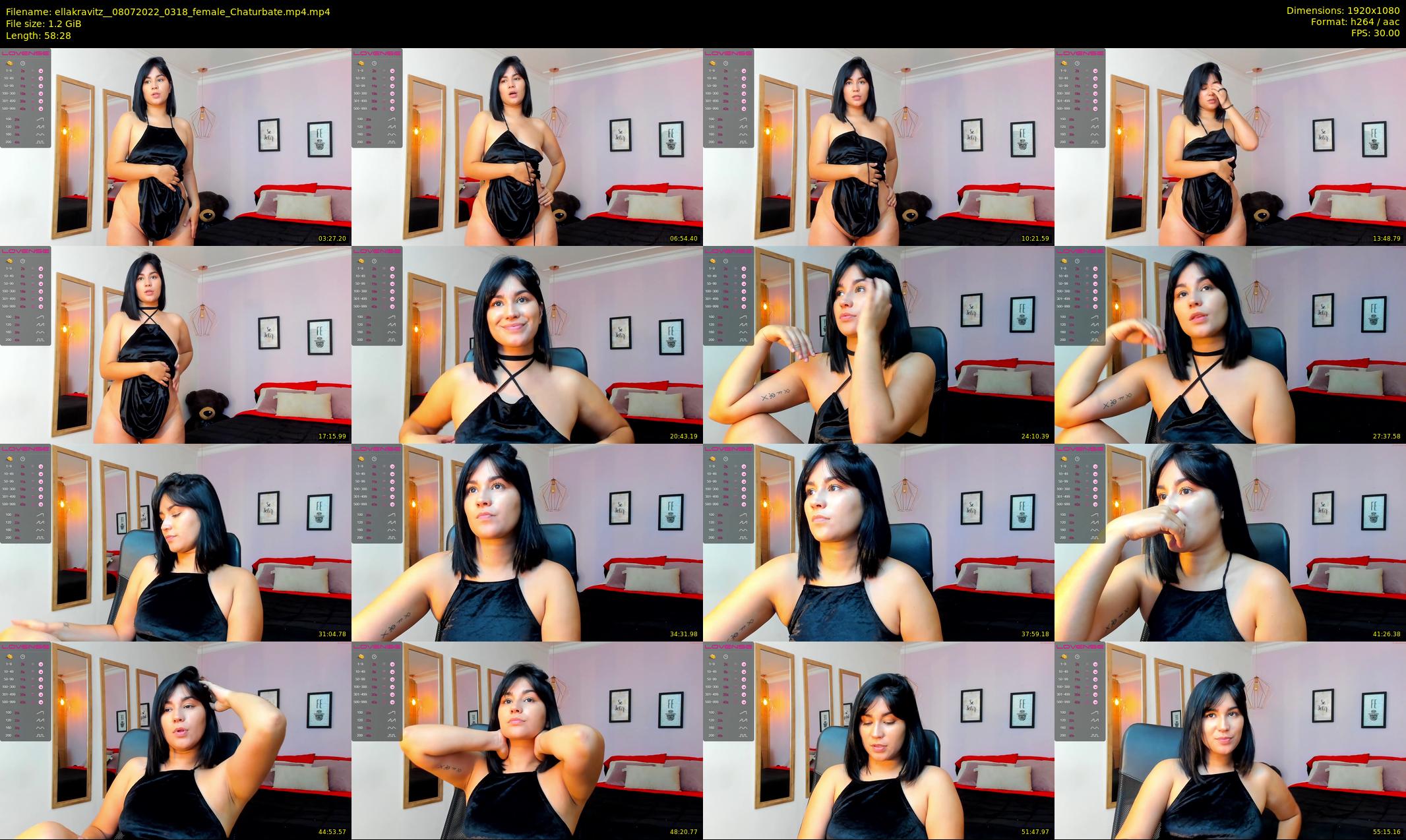 ellakravitz_ — 59 minute Chaturbate female cam show recording, 1080p, Jul 8, 2022