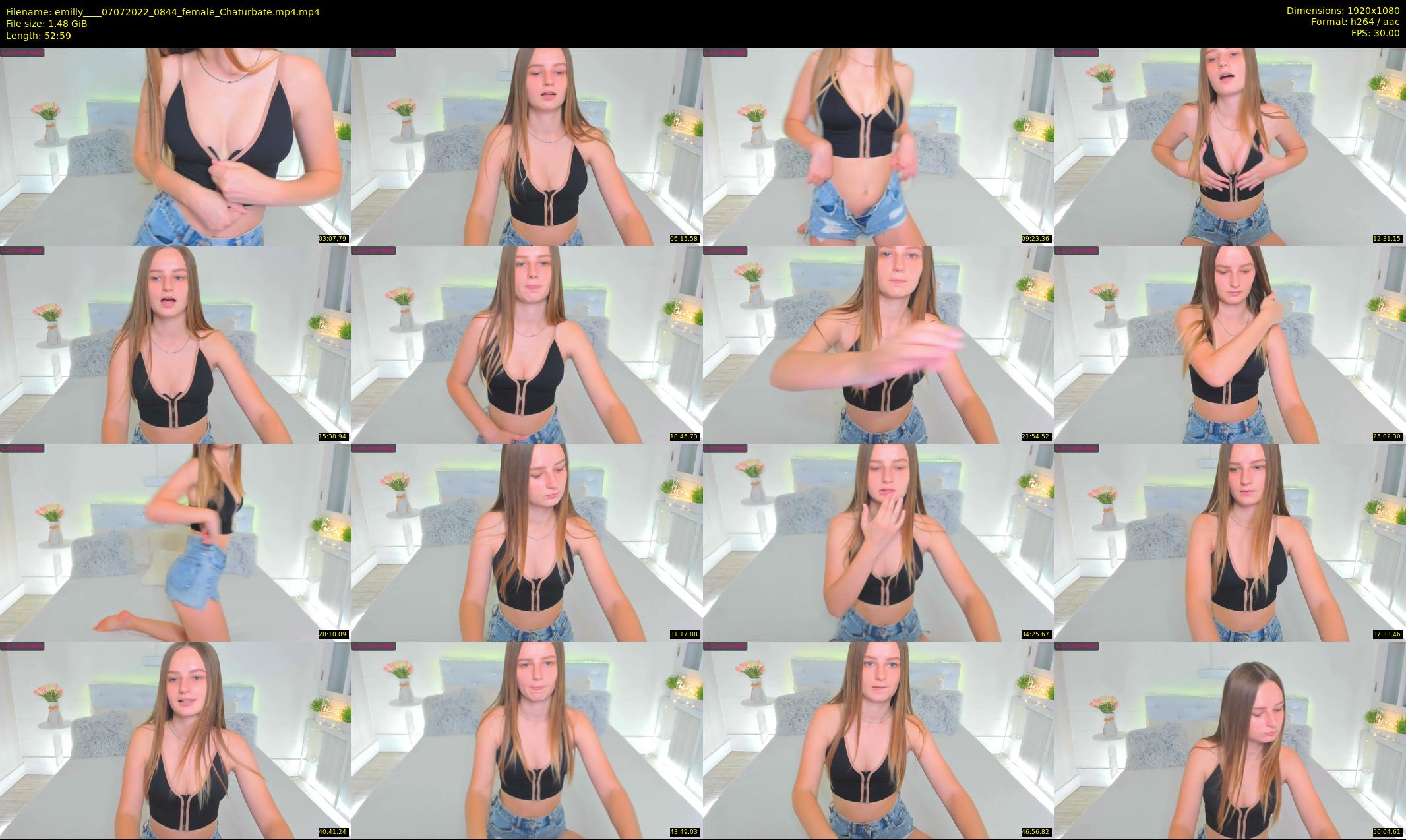 emilly___ — 53 minute Chaturbate female cam show recording, 1080p, Jul 7, 2022