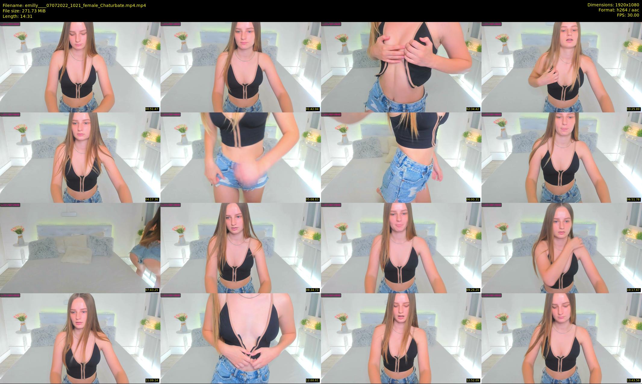 emilly___ — 15 minute Chaturbate female cam show recording, 1080p, Jul 7, 2022