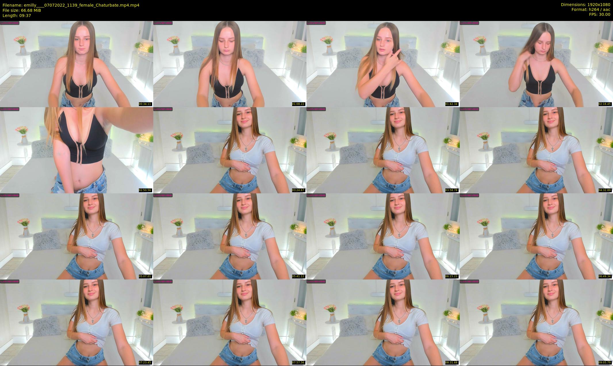 emilly___ — 10 minute Chaturbate female cam show recording, 1080p, Jul 7, 2022